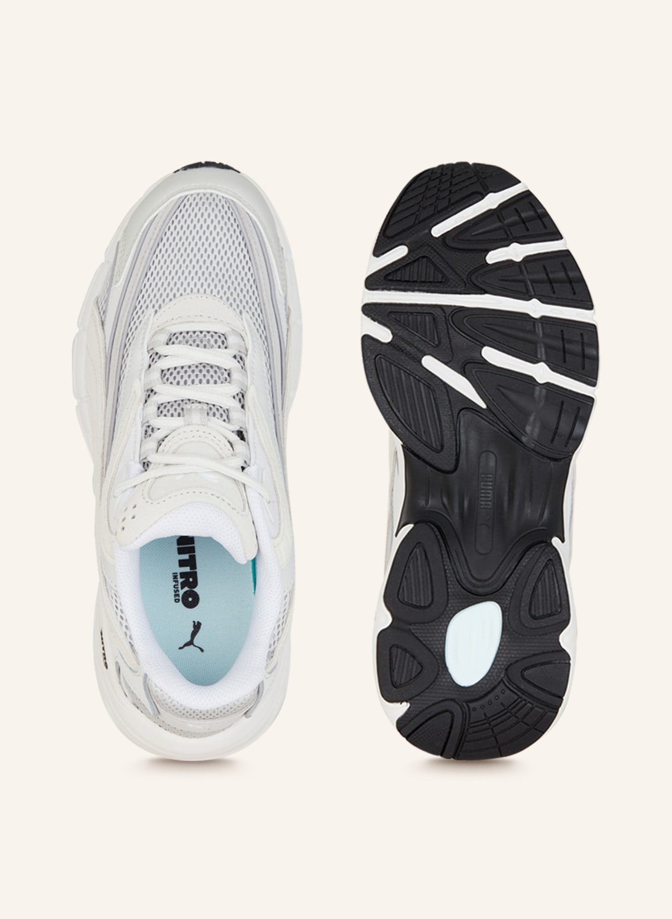 PUMA Sneakers TEVERIS NITRO, Color: WHITE/ LIGHT GRAY (Image 5)