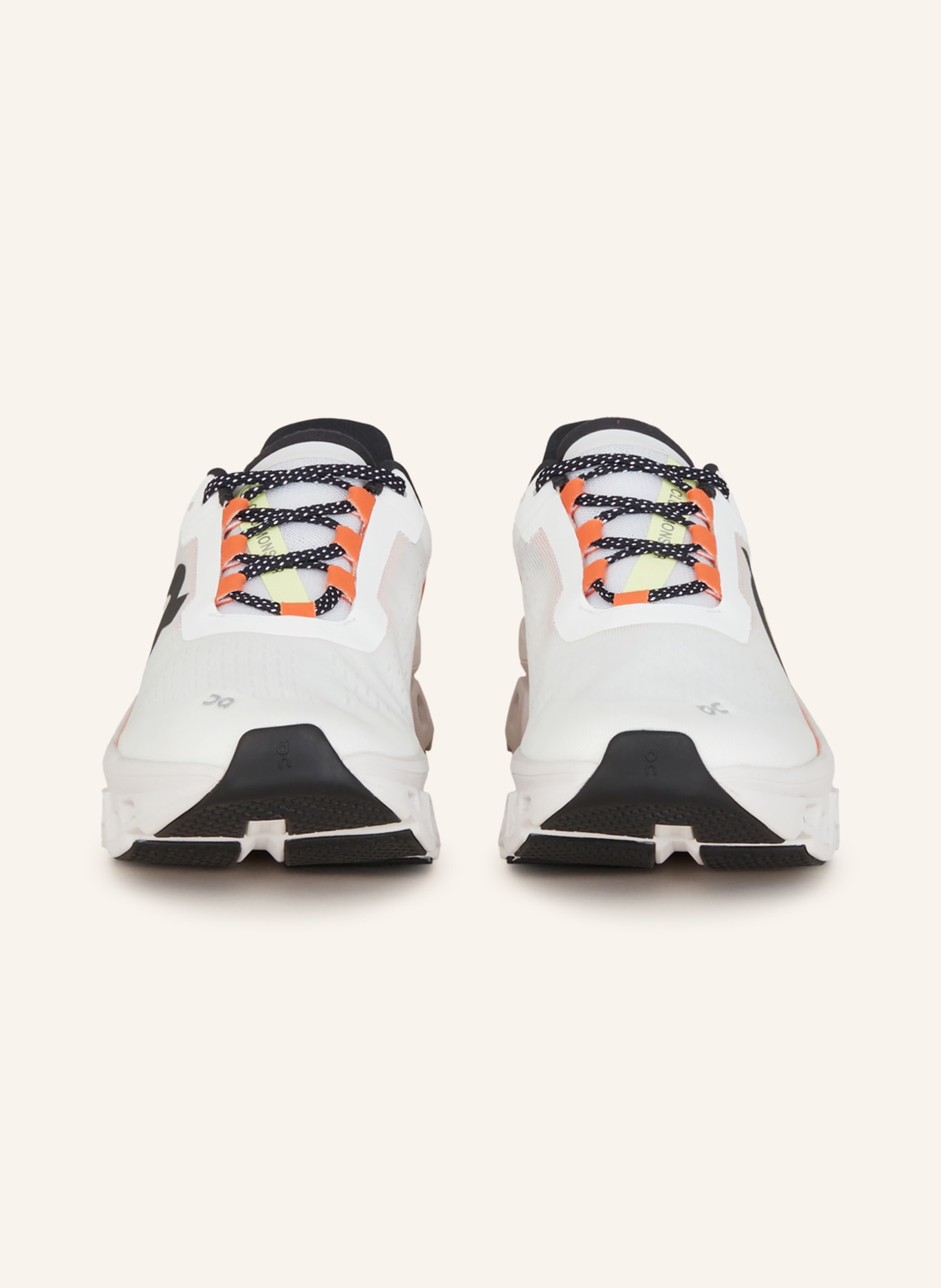 On Running shoes CLOUDMONSTER, Color: WHITE/ ORANGE/ DARK GRAY (Image 3)