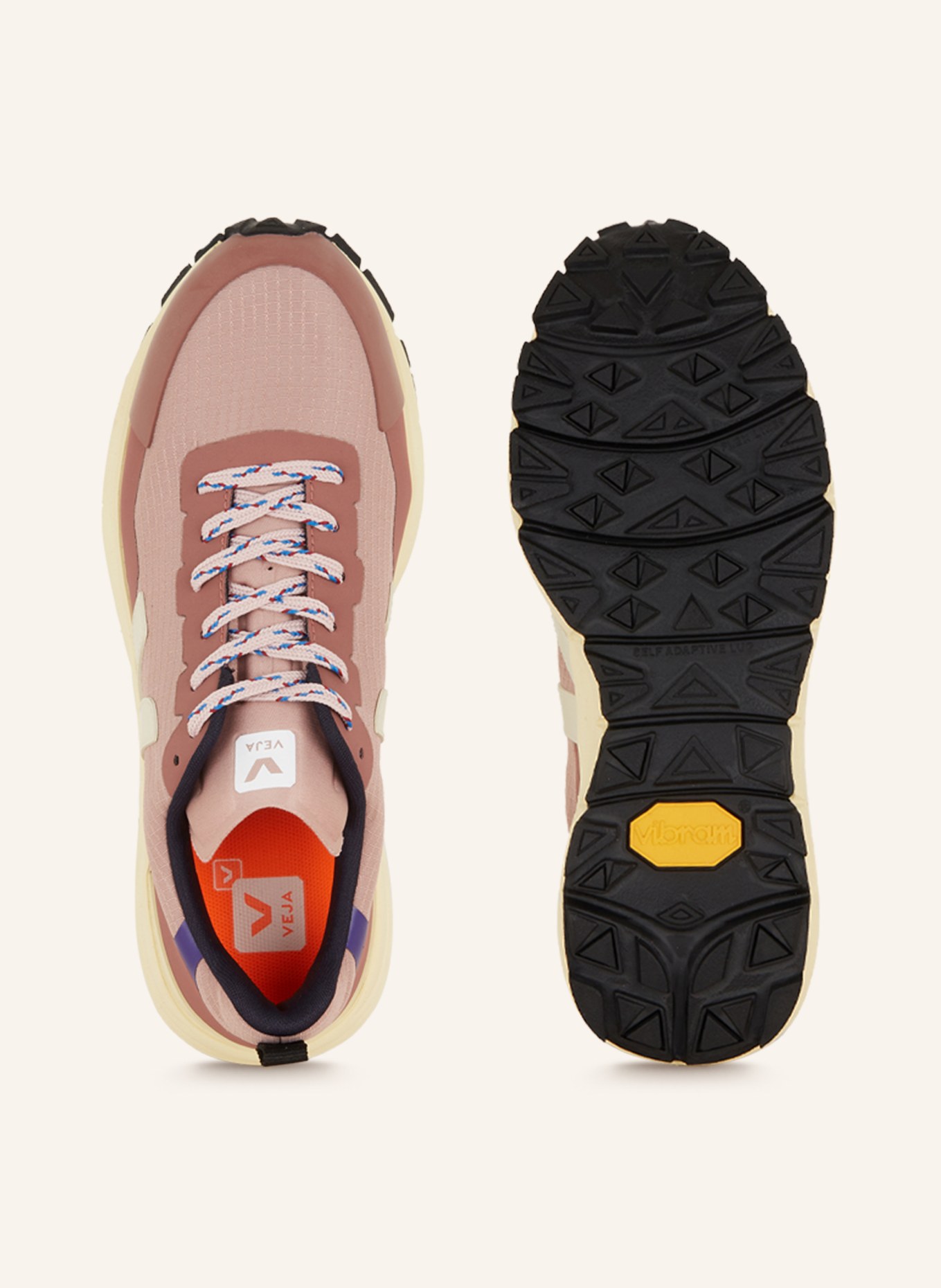 VEJA Sneakers DEKKAN, Color: DUSKY PINK/ ROSE/ CREAM (Image 5)