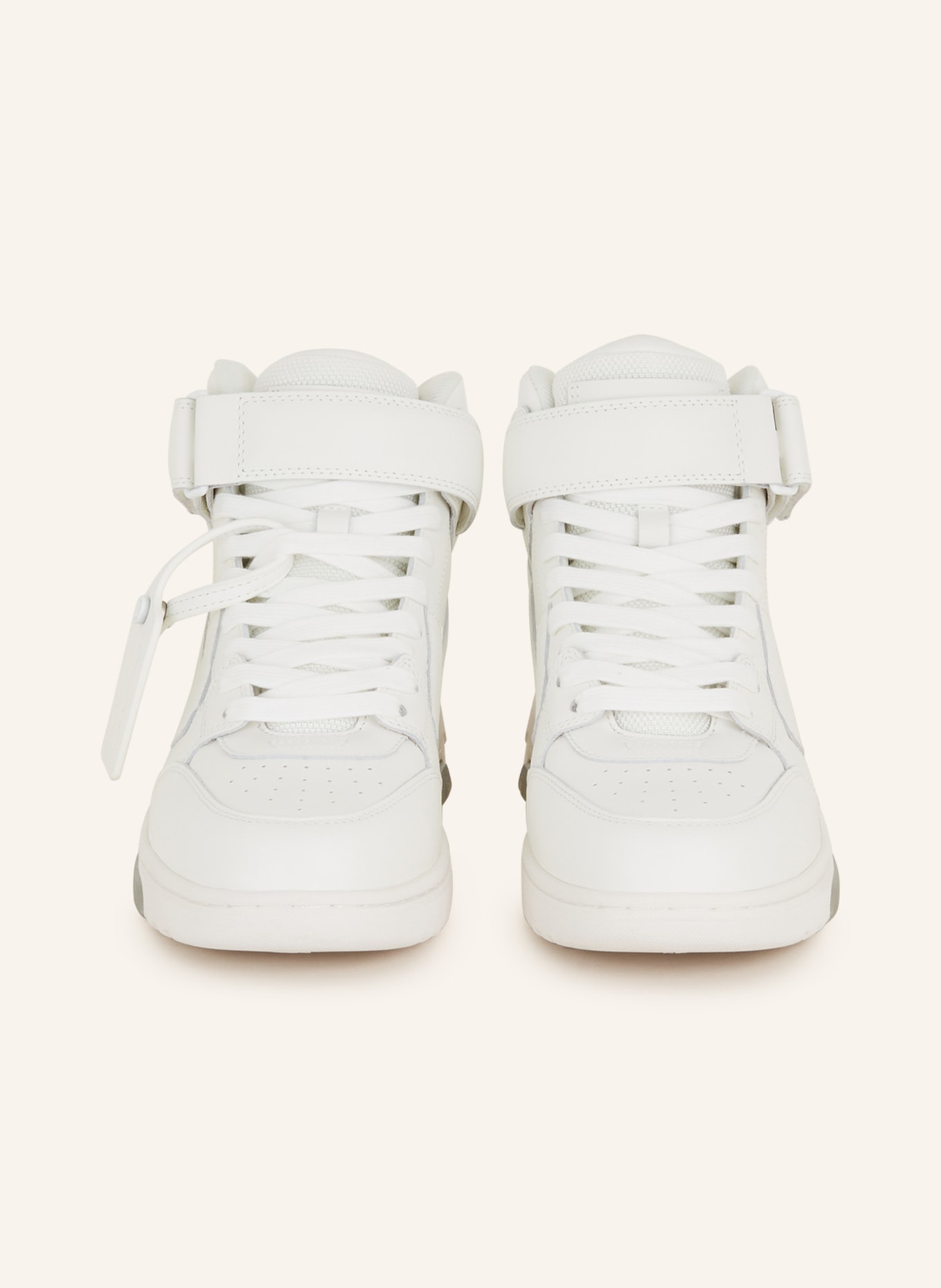 Off-White High-top sneakers OUT OF OFFICE, Color: WHITE (Image 3)