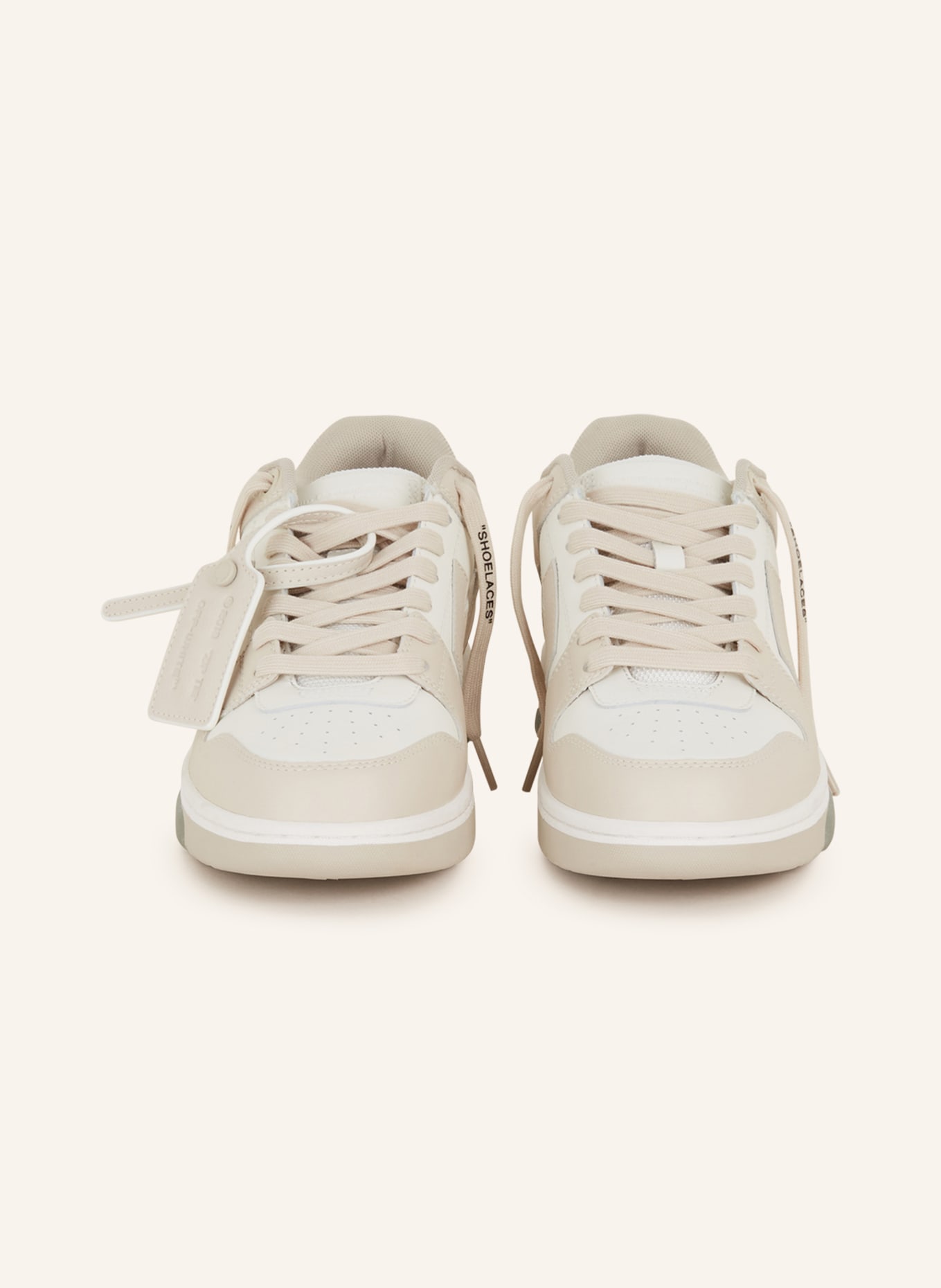Off-White Sneakers OUT OF OFFICE, Color: ECRU/ CREAM (Image 3)