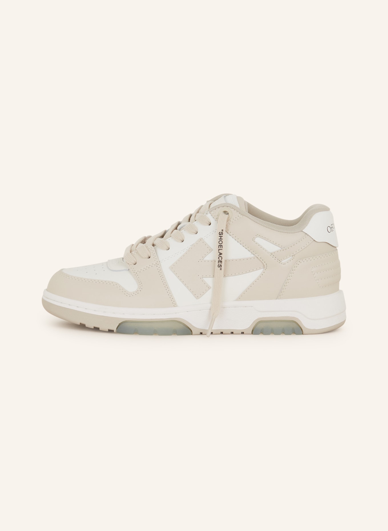 Off-White Sneakers OUT OF OFFICE, Color: ECRU/ CREAM (Image 4)