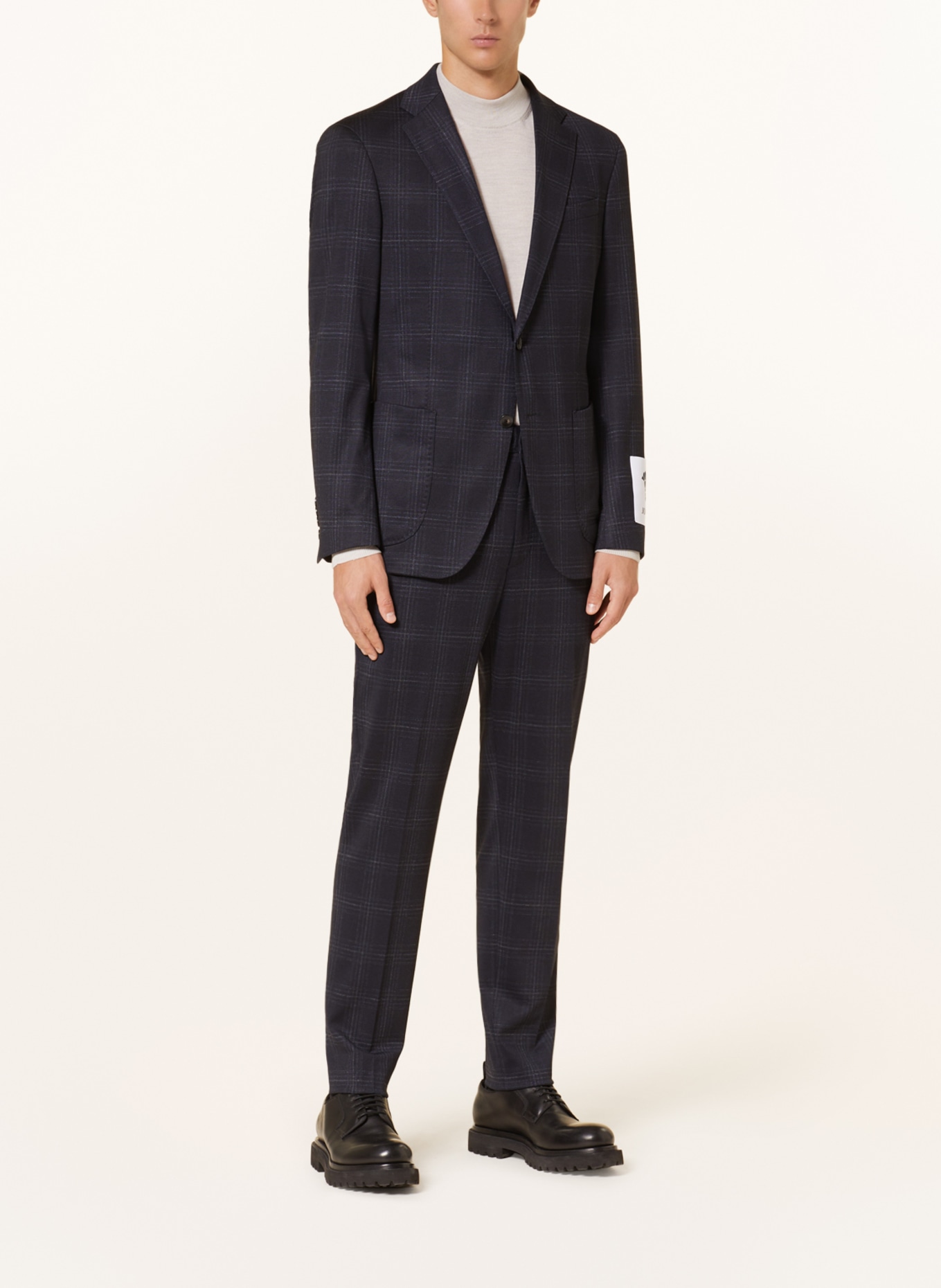 JOOP! Suit trousers BAXX slim fit in jersey, Color: 405 Dark Blue                  405 (Image 2)