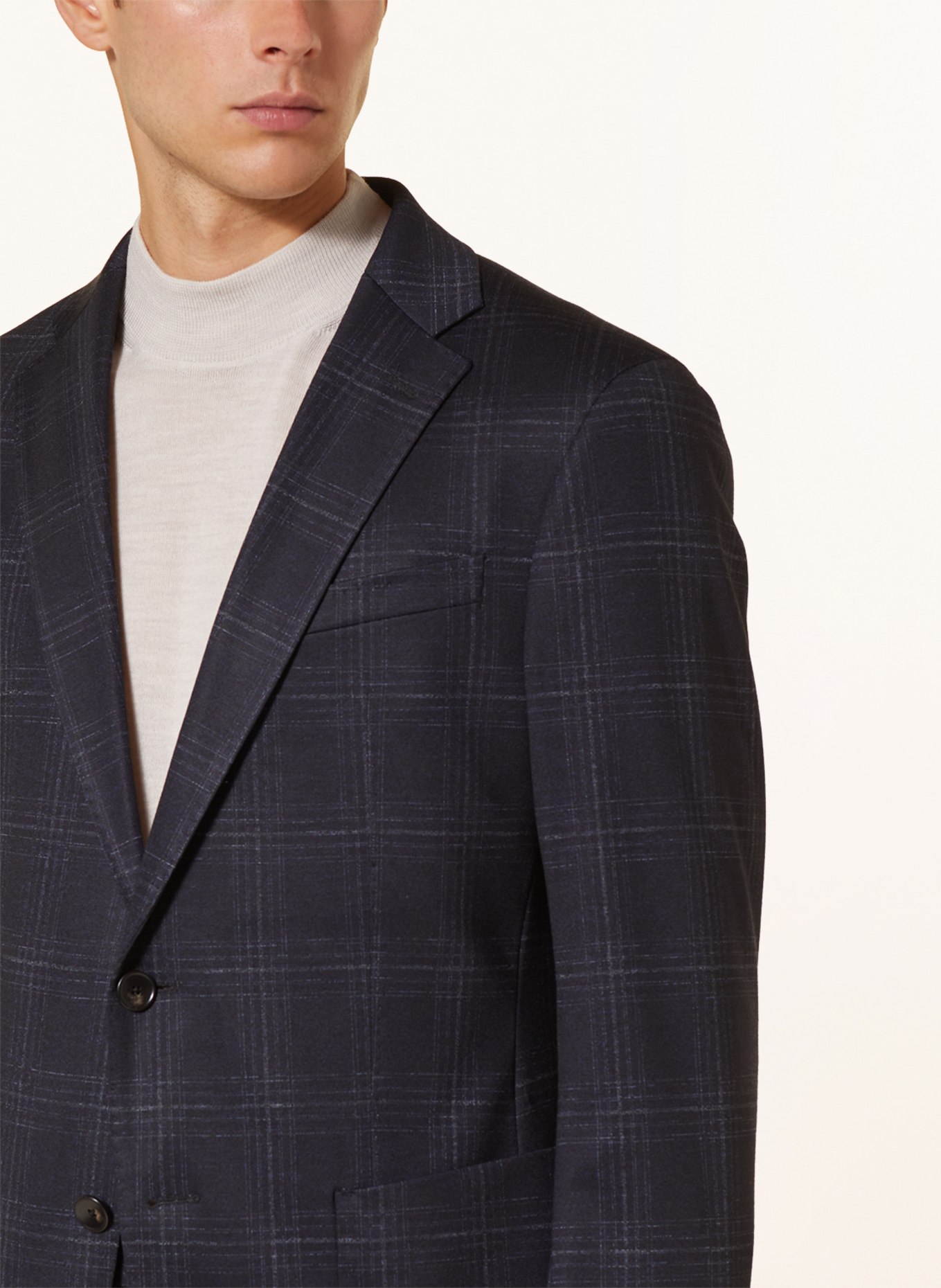 JOOP! Suit jacket HUSTLE slim fit in jersey, Color: 405 Dark Blue                  405 (Image 5)