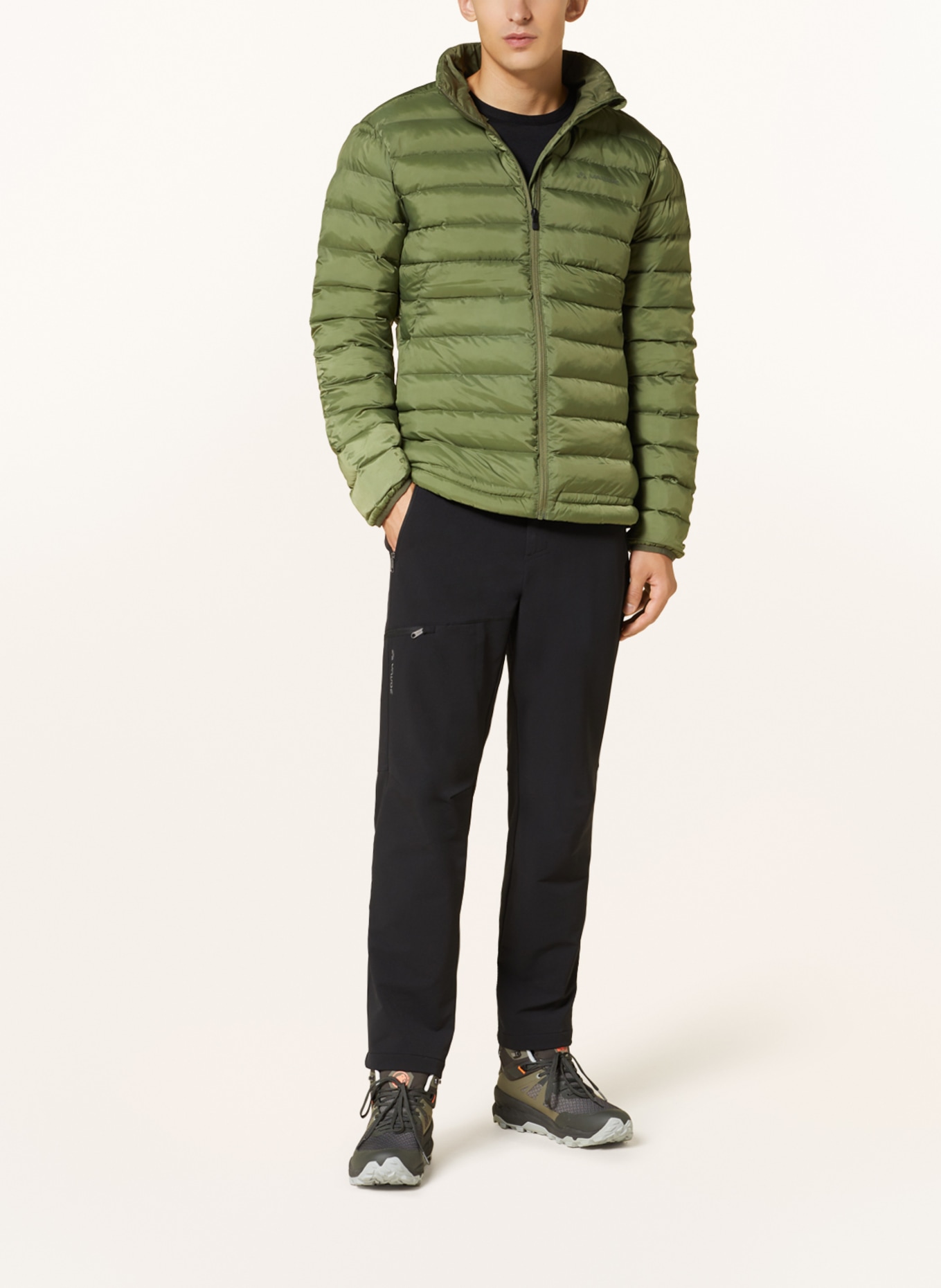 VAUDE Quilted jacket MINEO, Color: GREEN (Image 2)