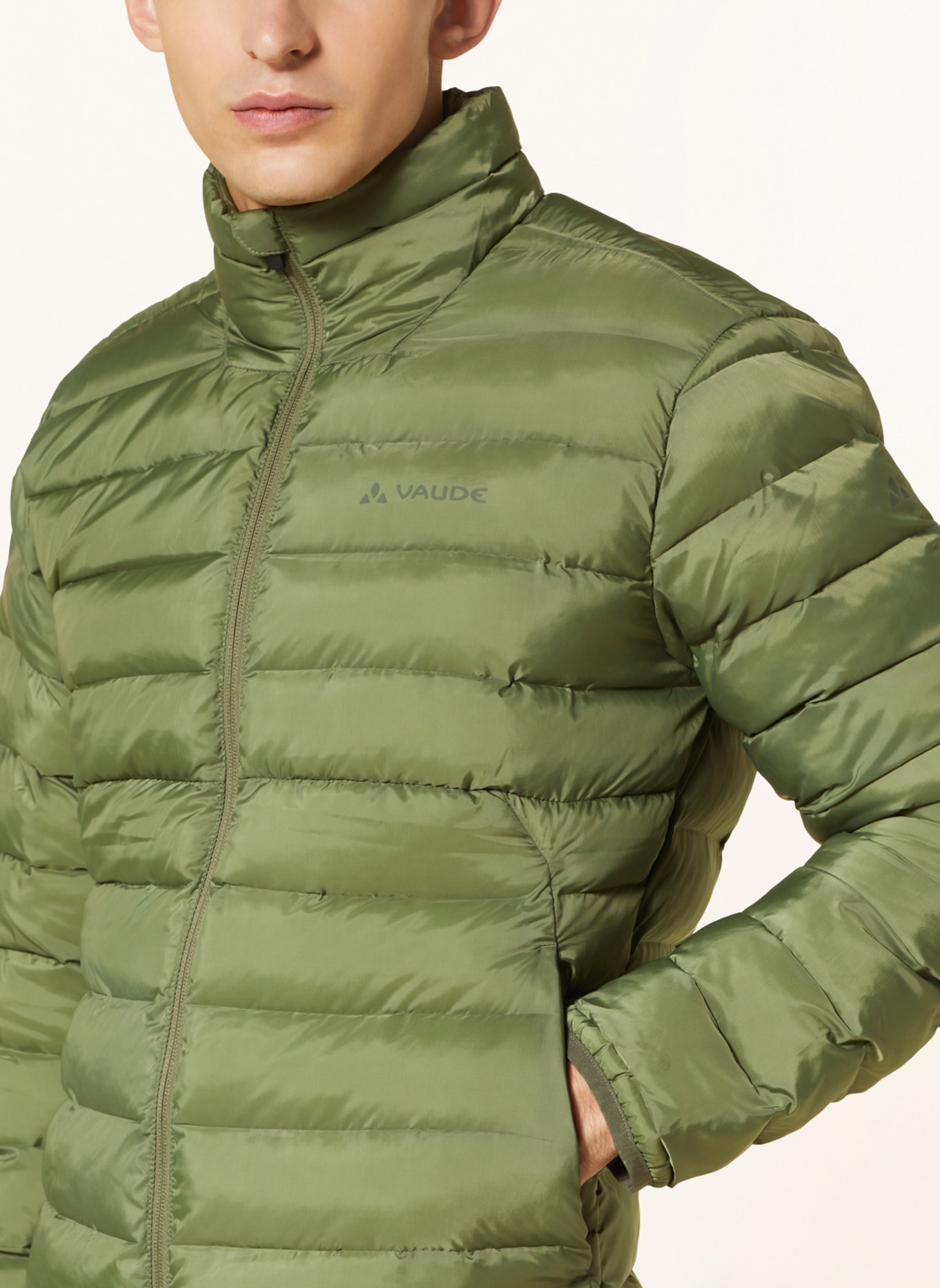 VAUDE Quilted jacket MINEO, Color: GREEN (Image 4)