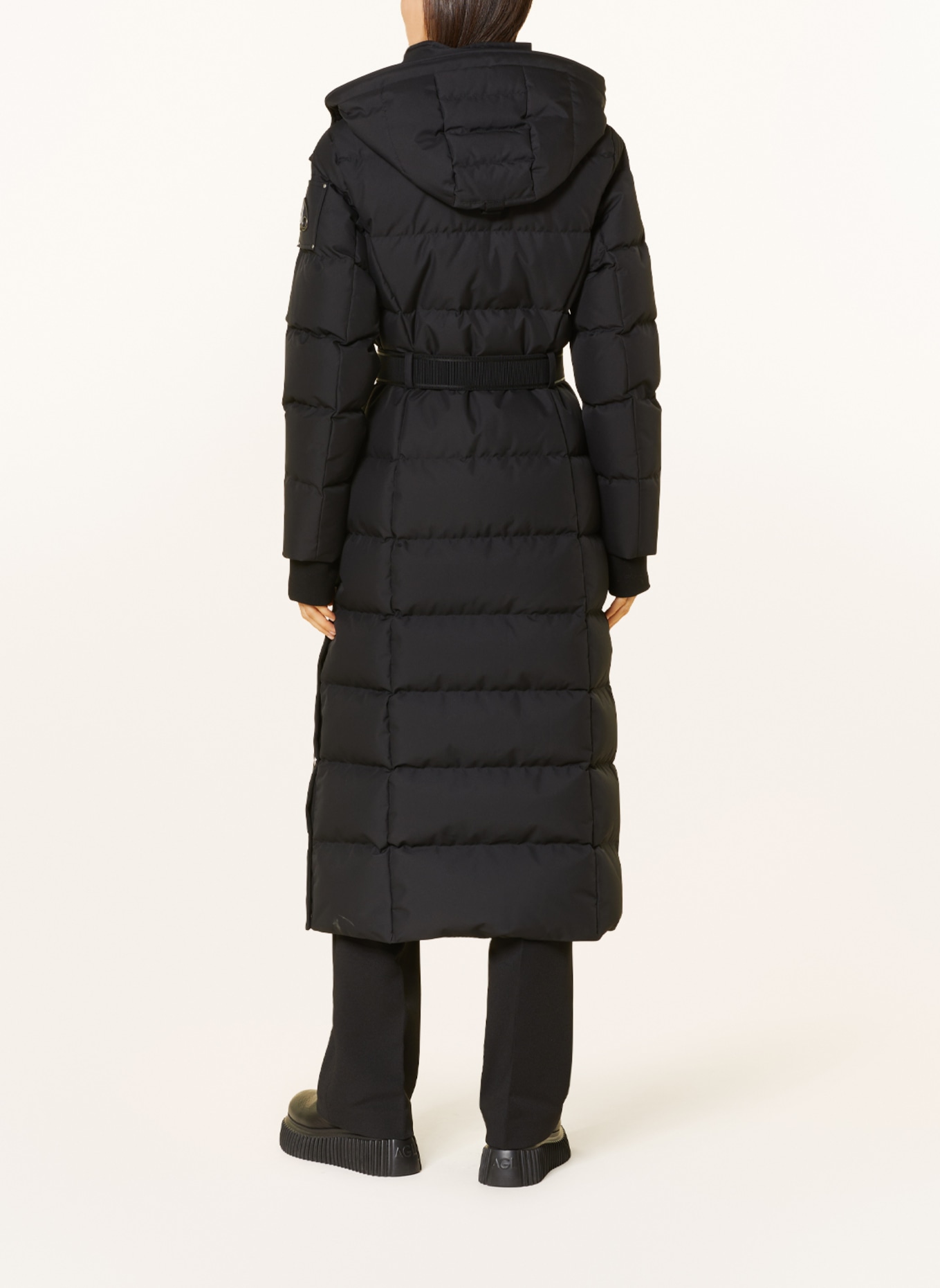 MOOSE KNUCKLES Down coat CLOUD with detachable hood, Color: BLACK (Image 3)