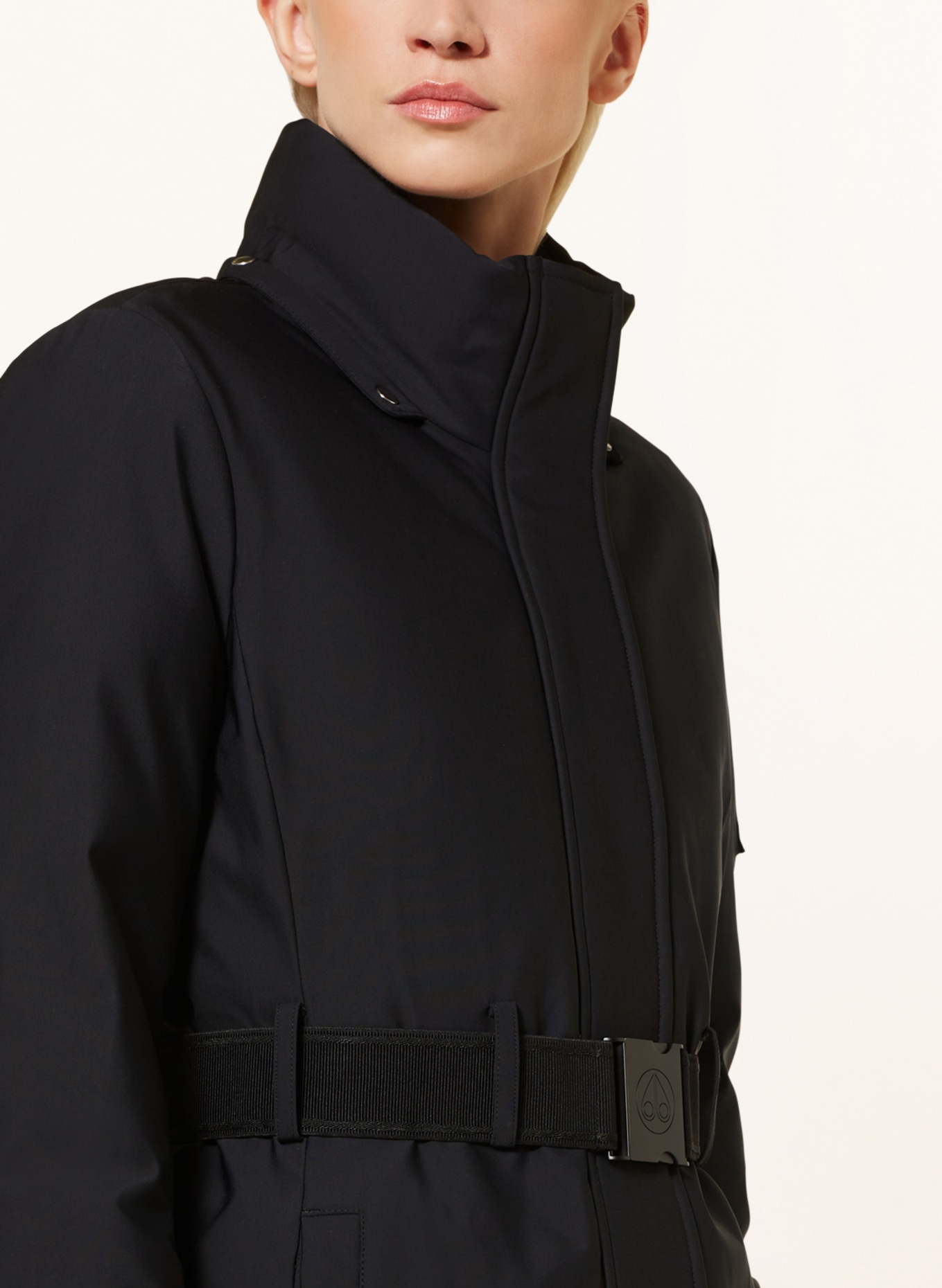 MOOSE KNUCKLES Down jacket ALPHARETTA with detachable hood, Color: BLACK (Image 6)