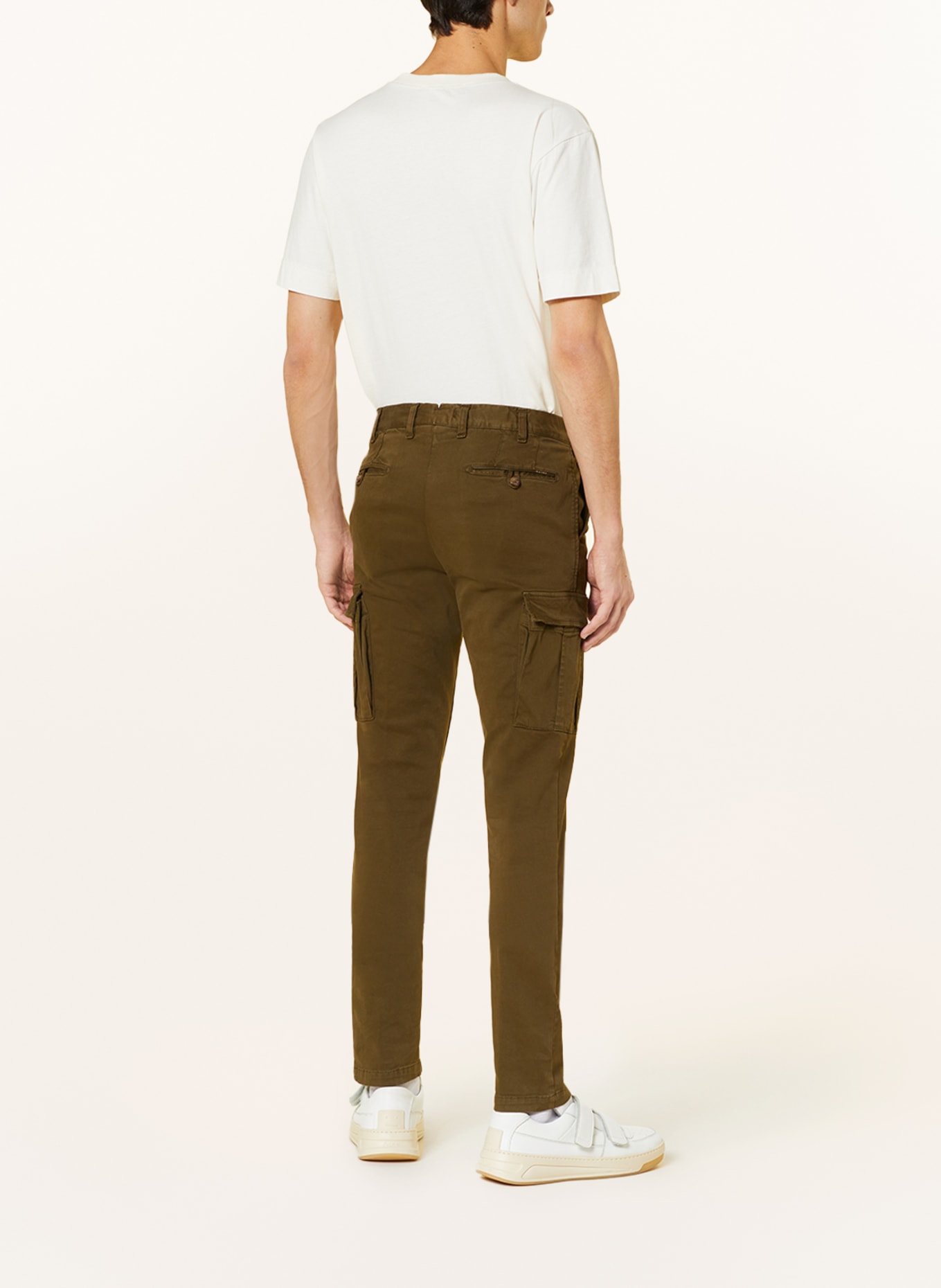 MYTHS Cargo pants contemporary fit, Color: OLIVE (Image 3)