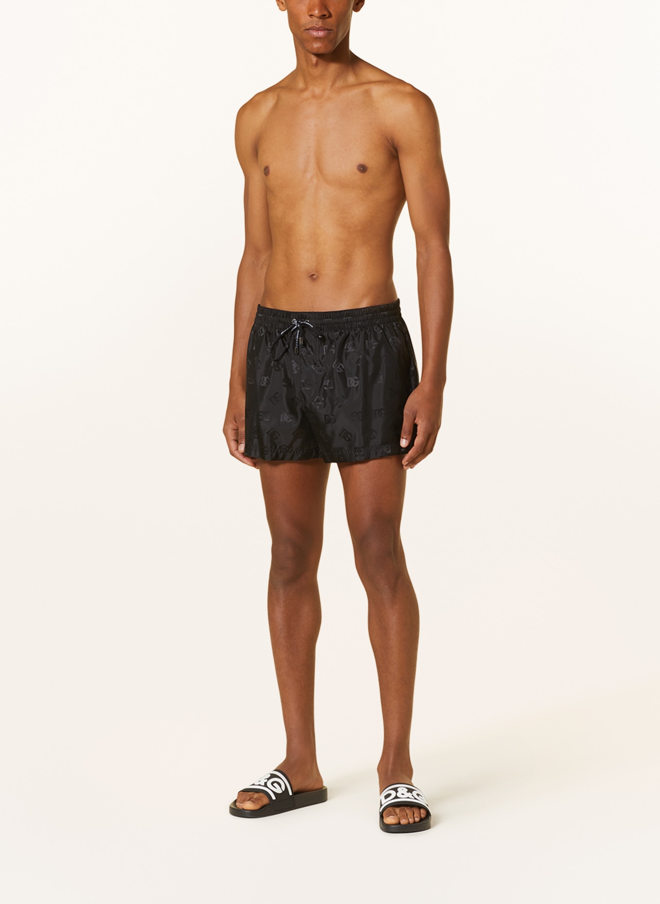DOLCE & GABBANA Swim shorts, Color: BLACK (Image 2)