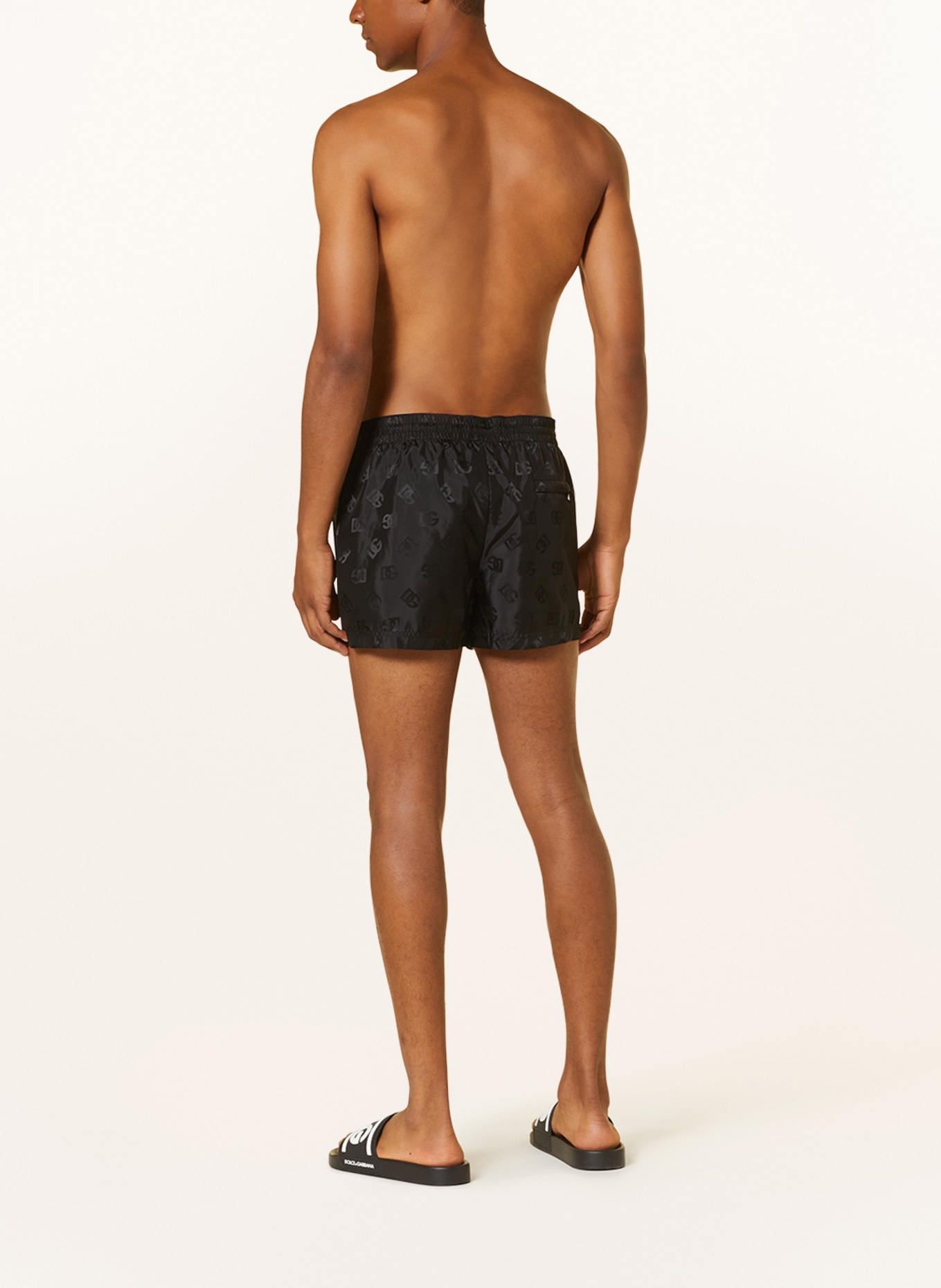 DOLCE & GABBANA Swim shorts, Color: BLACK (Image 3)