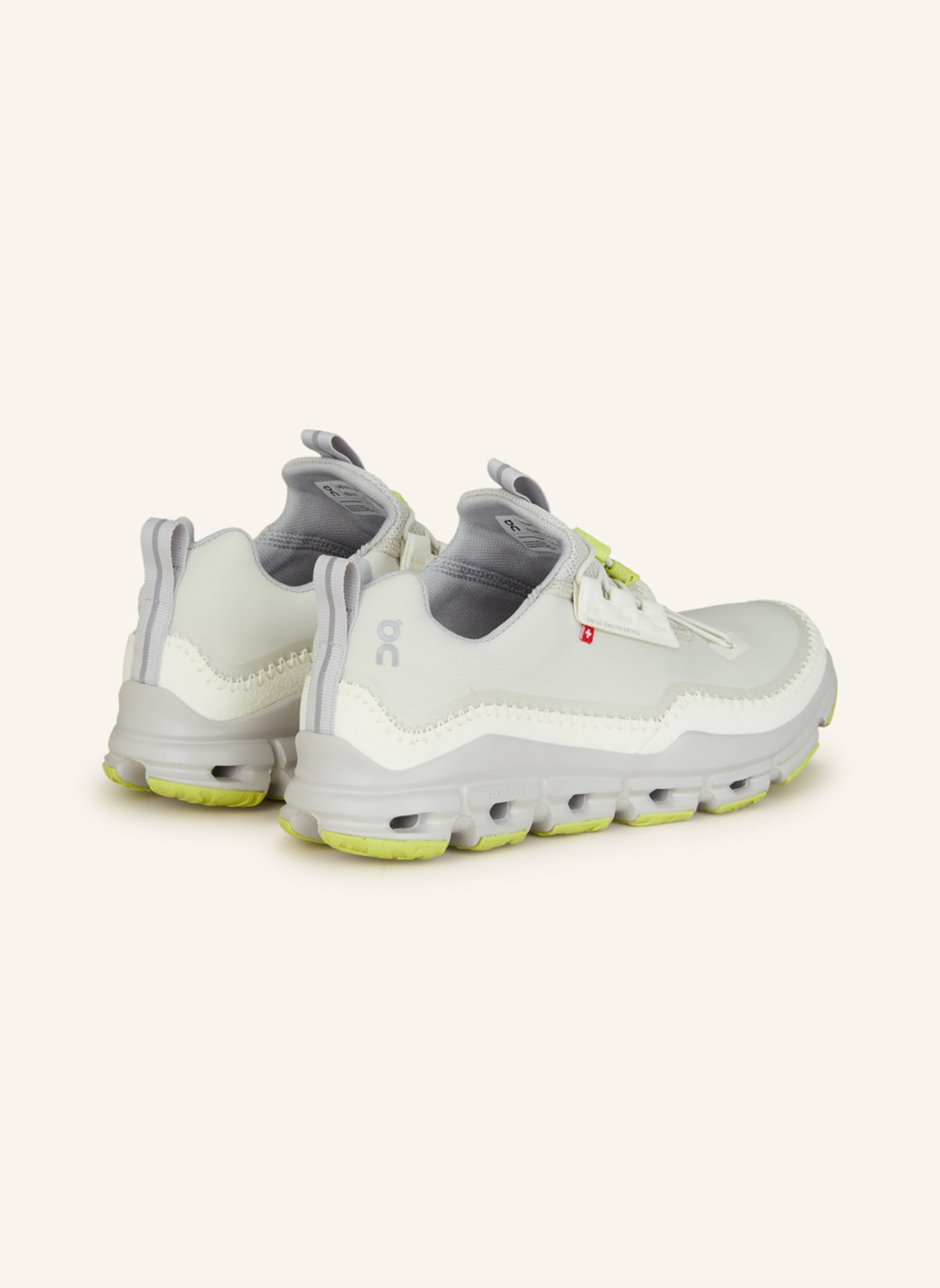 On Sneakers CLOUDAWAY, Color: LIGHT GREEN/ LIGHT GRAY/ WHITE (Image 2)