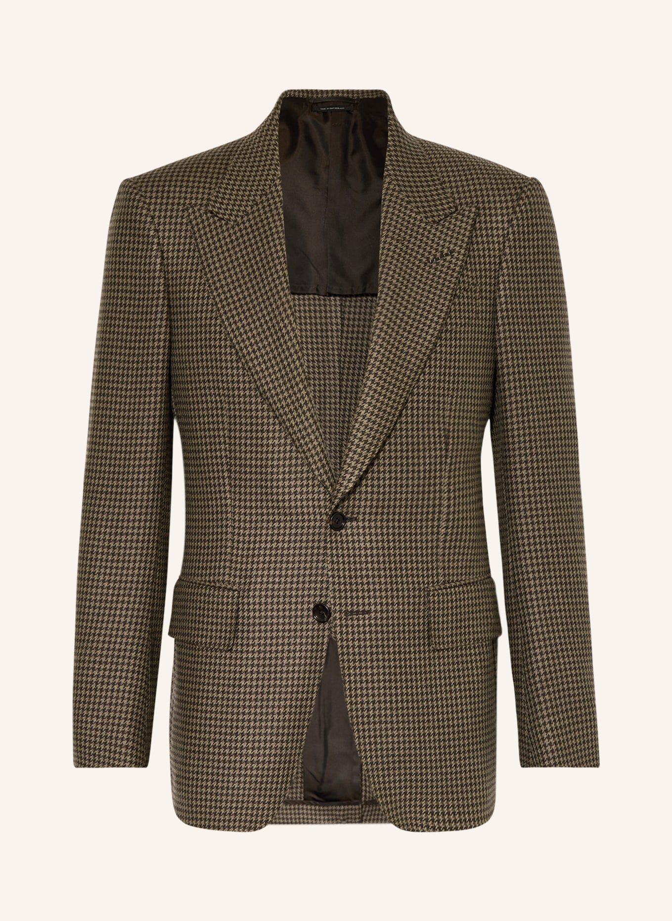 TOM FORD Suit jacket SHELTON extra slim fit with mohair, Color: BROWN/ DARK BROWN/ LIGHT BROWN (Image 1)
