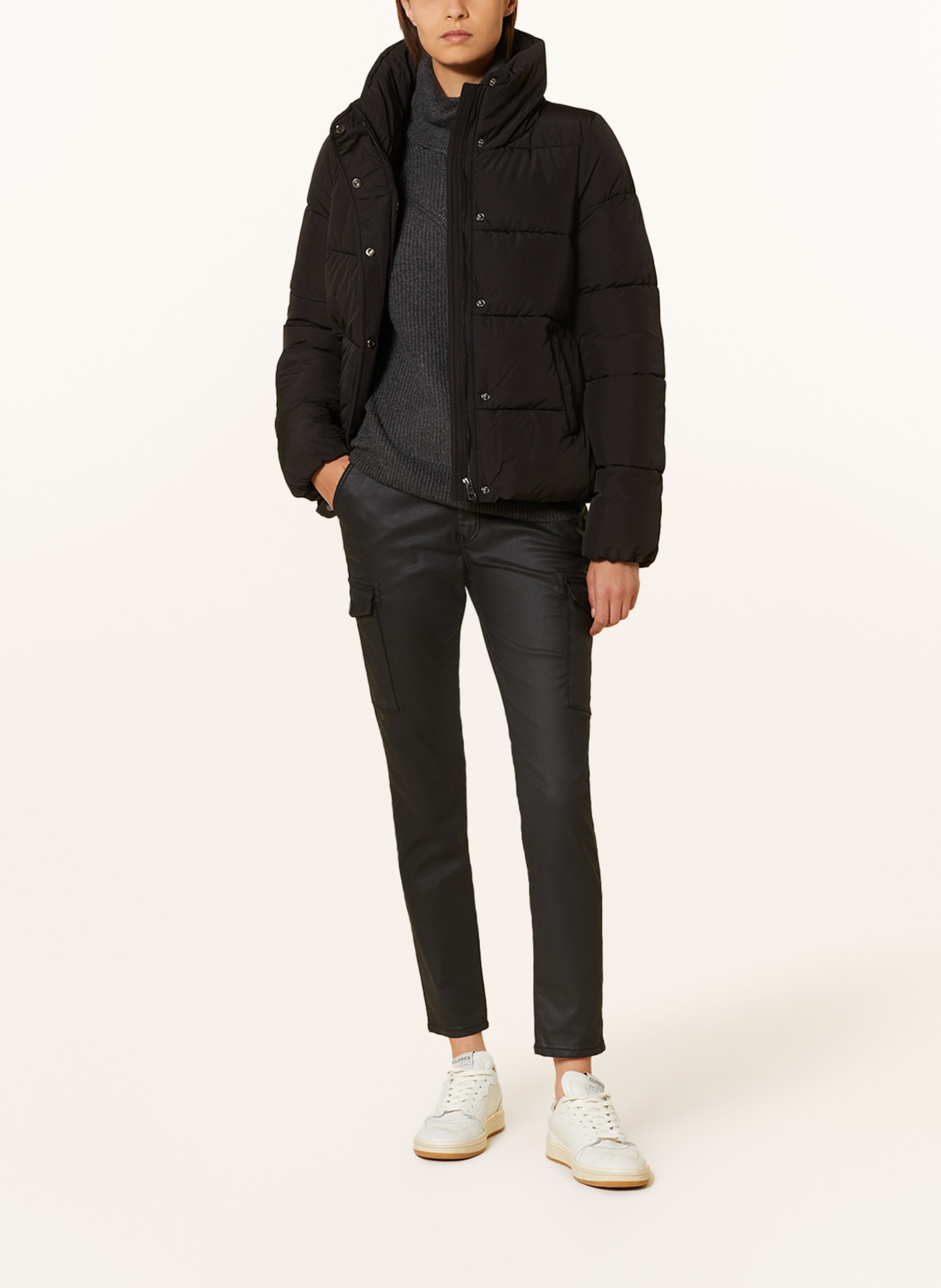 ONLY Quilted jacket, Color: BLACK (Image 2)