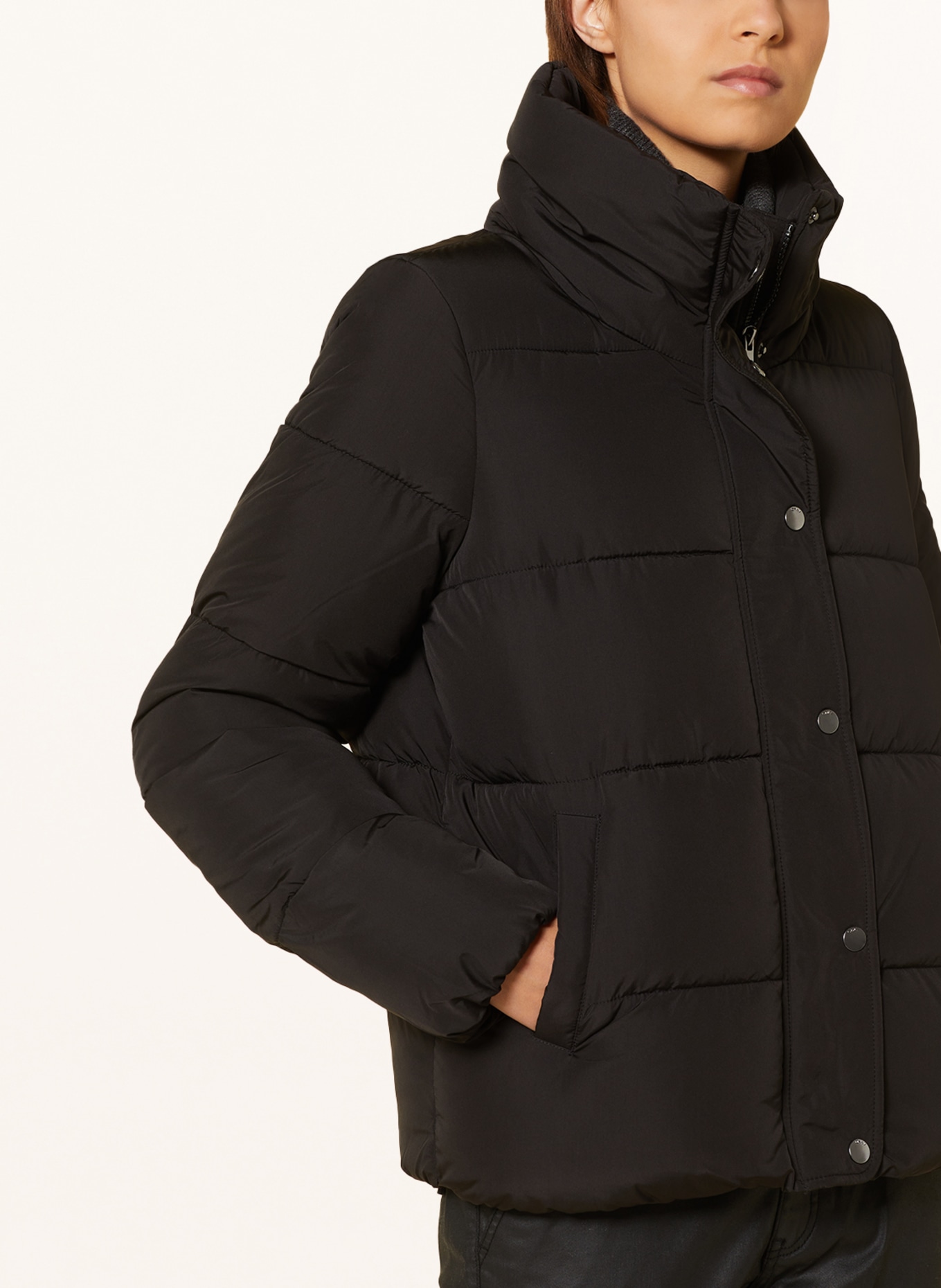ONLY Quilted jacket, Color: BLACK (Image 4)