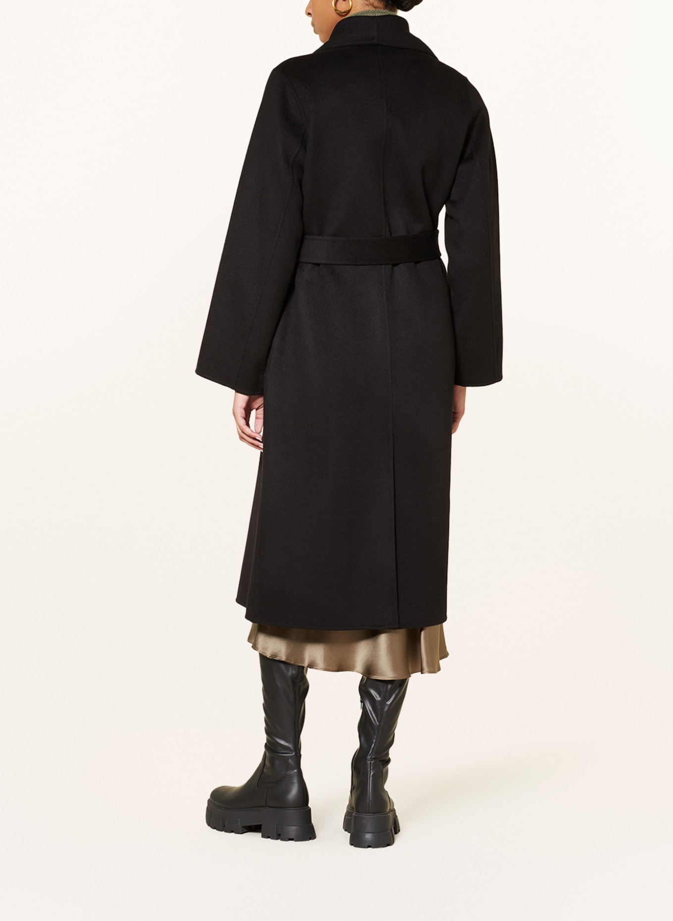 IVY OAK Wool coat CARRIE ROSE, Color: BLACK (Image 3)