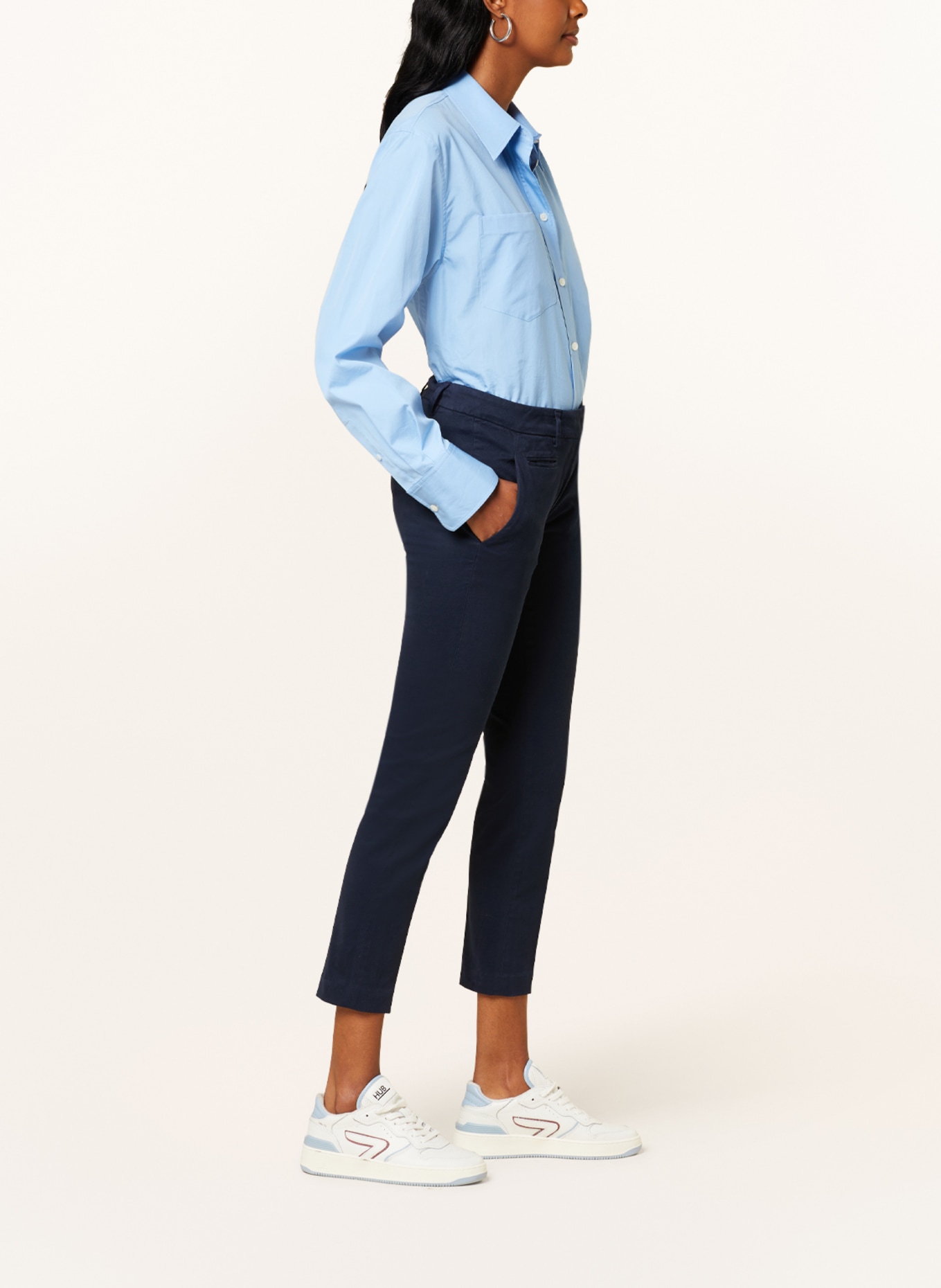 Dondup Spodnie PERFECT, Kolor: GRANATOWY (Obrazek 4)