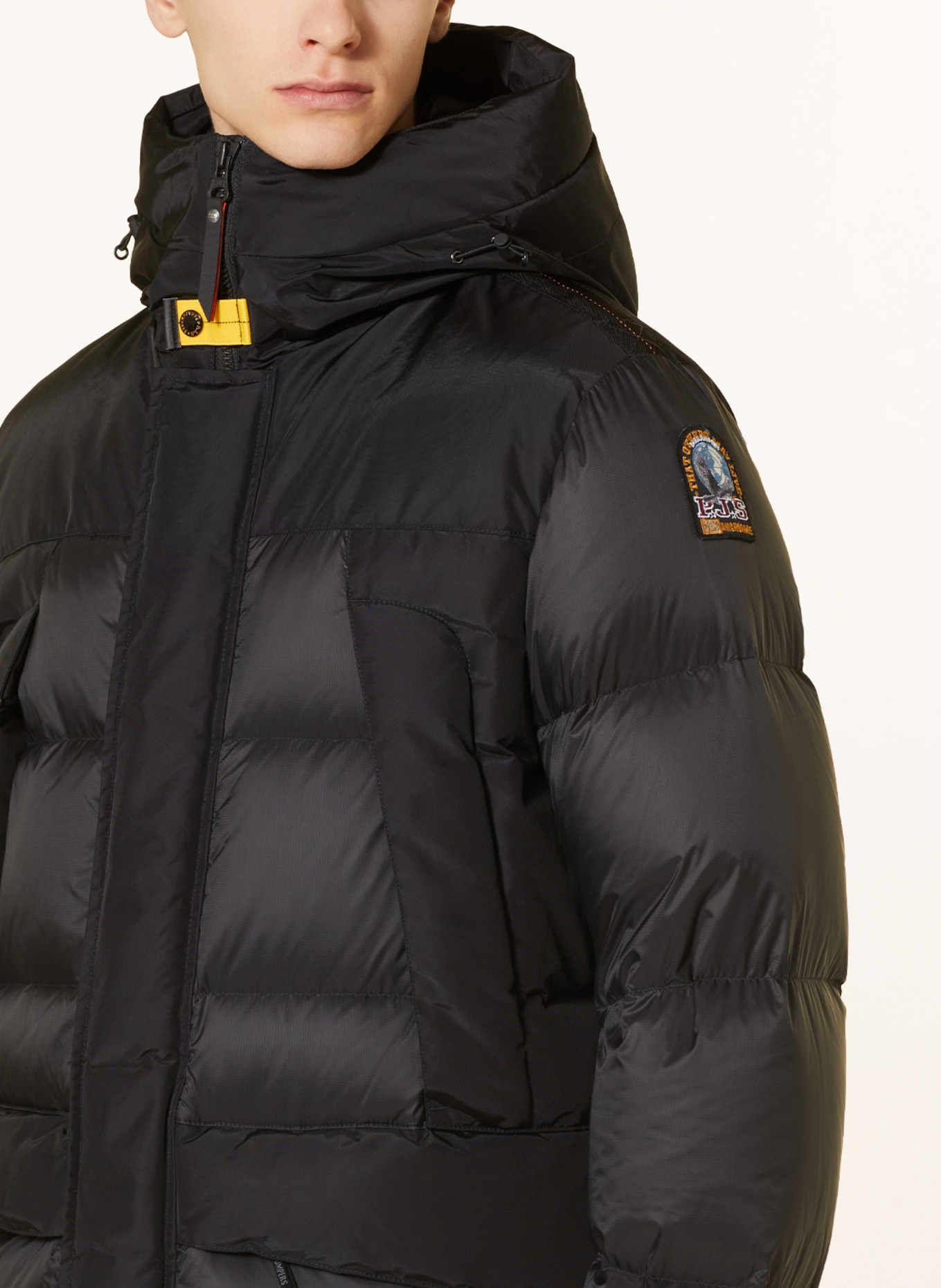 PARAJUMPERS Down jacket SHEDIR, Color: BLACK (Image 5)