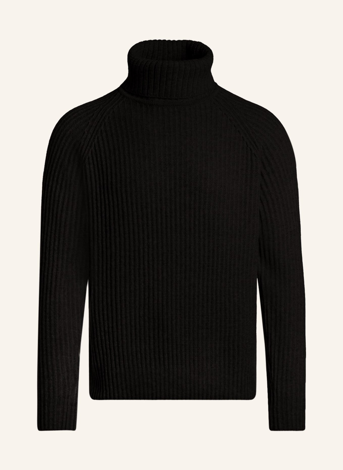 PARAJUMPERS Turtleneck sweater ETTORO, Color: BLACK (Image 1)