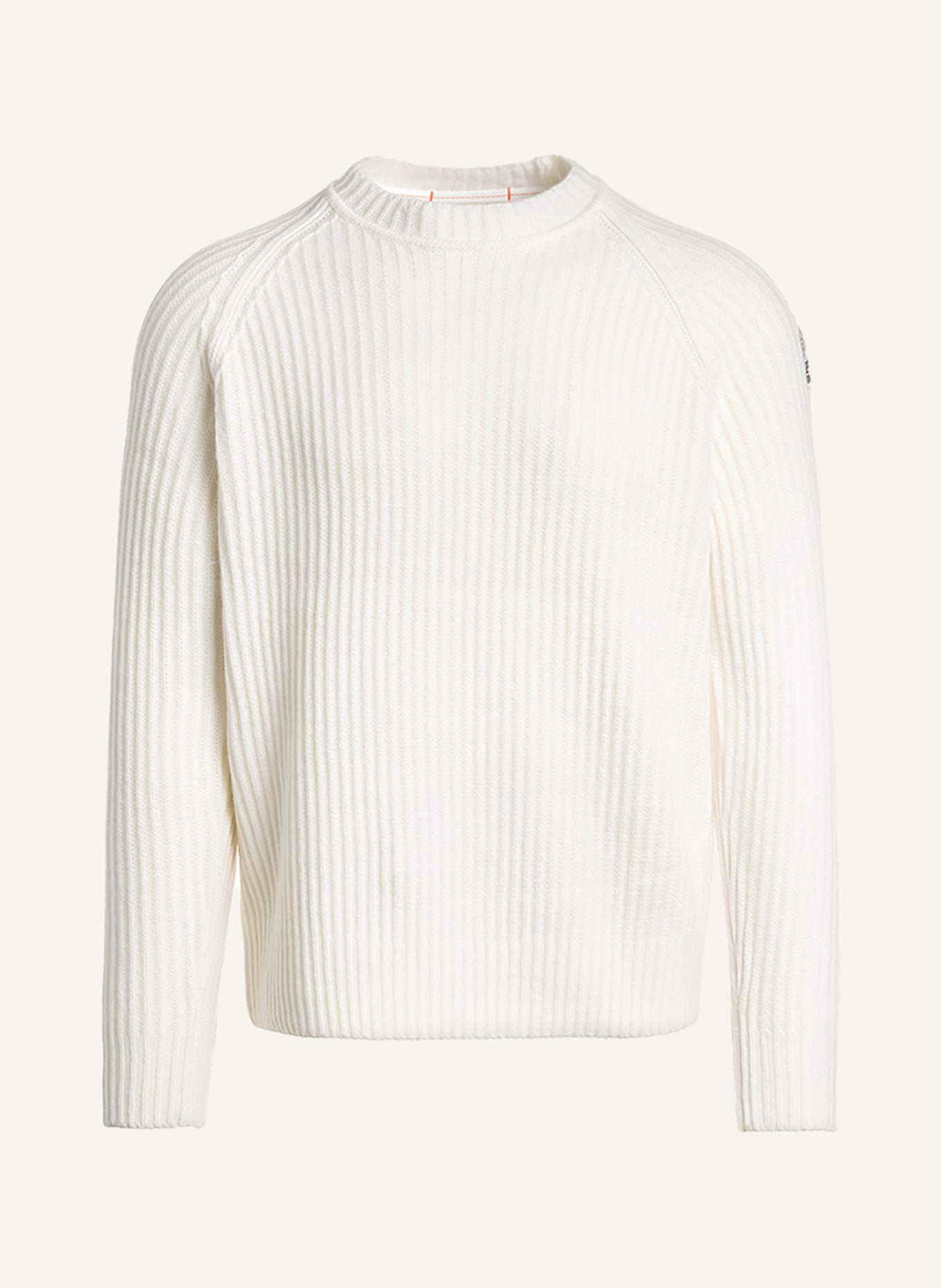 PARAJUMPERS Sweater RIK in merino wool, Color: ECRU (Image 1)
