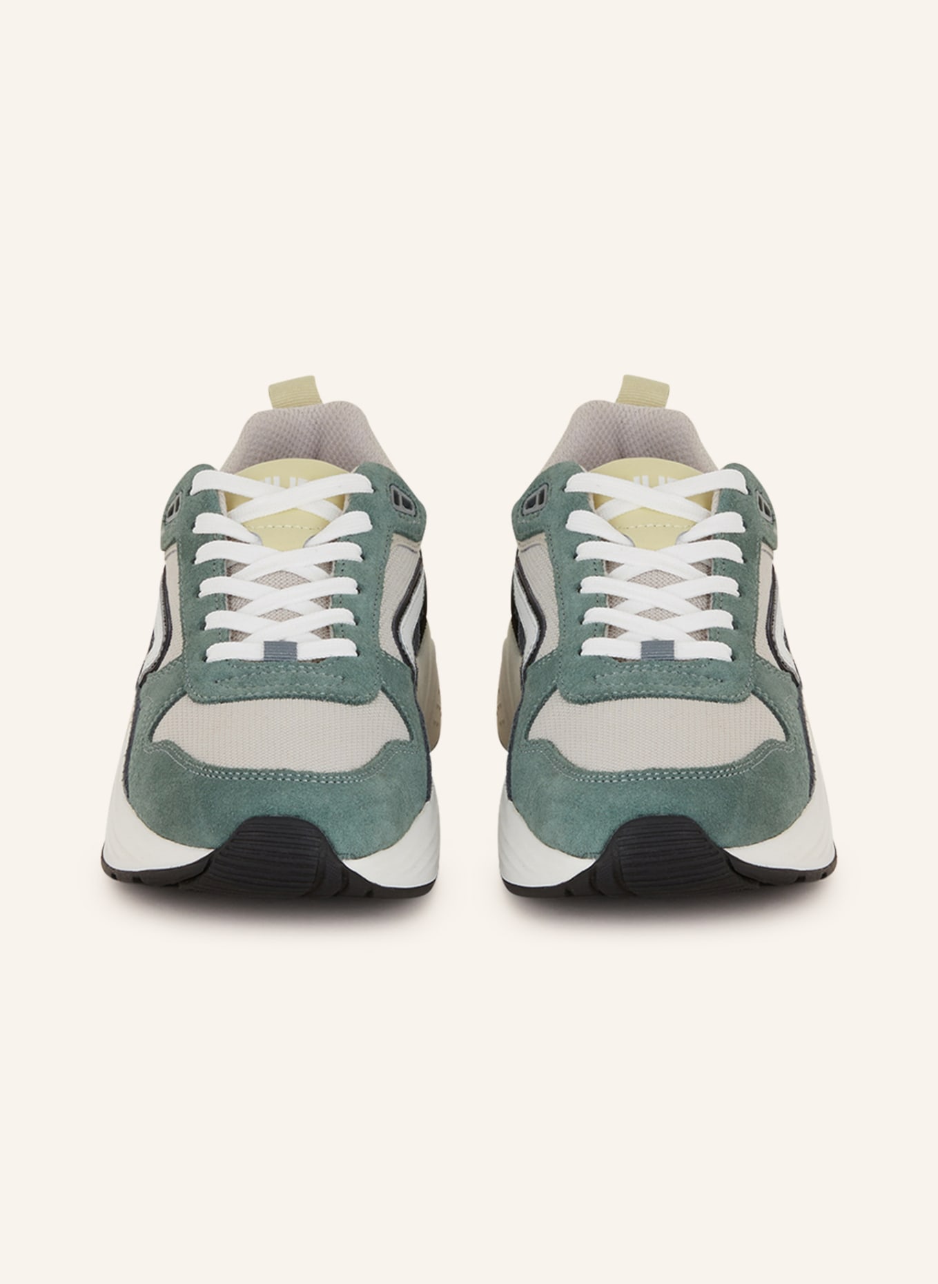 HUB Sneakers GLIDE, Color: GREEN/ LIGHT GRAY (Image 3)