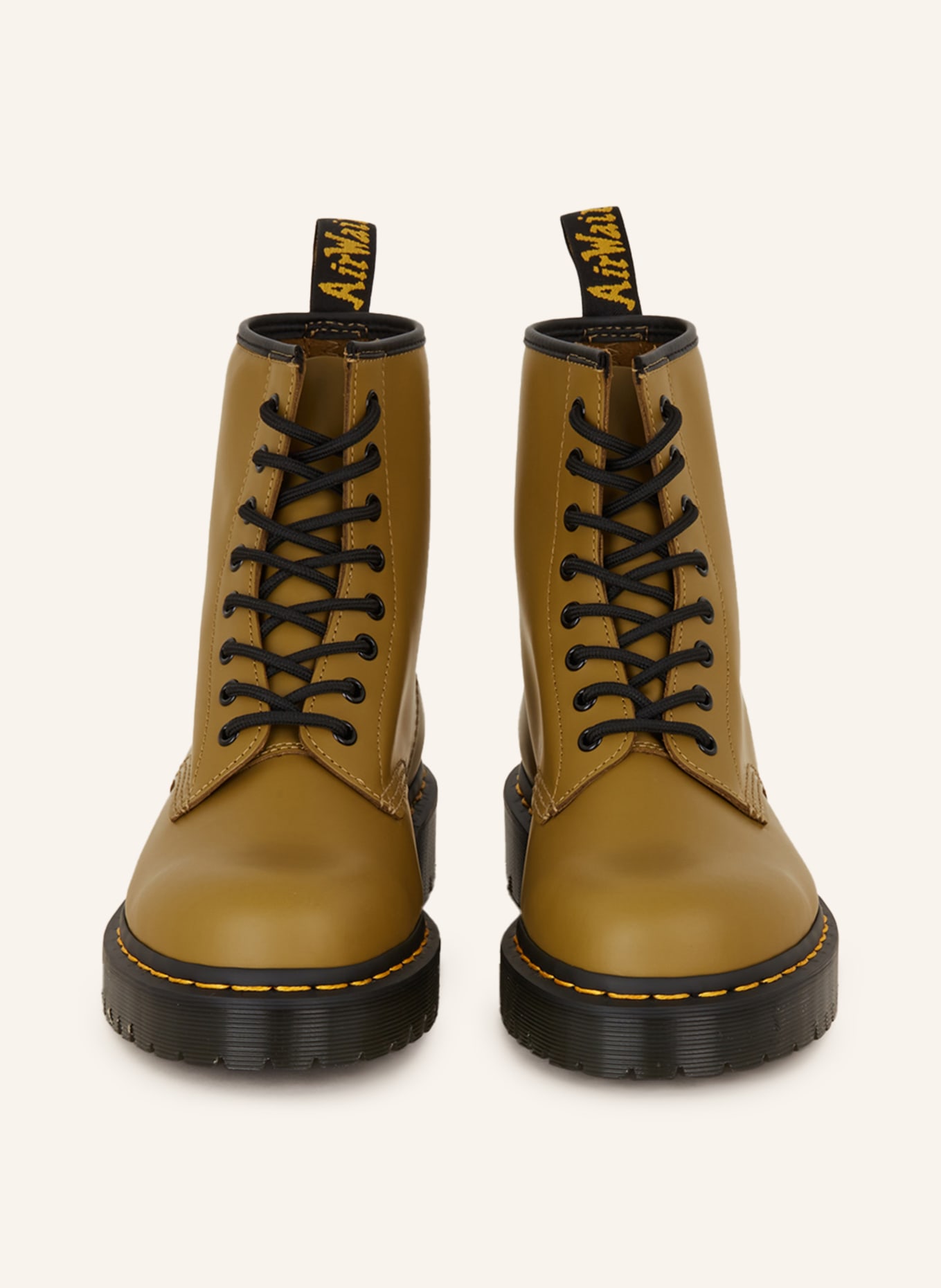Dr. Martens Lace-up Boots 1460 BEX, Color: OLIVE (Image 3)