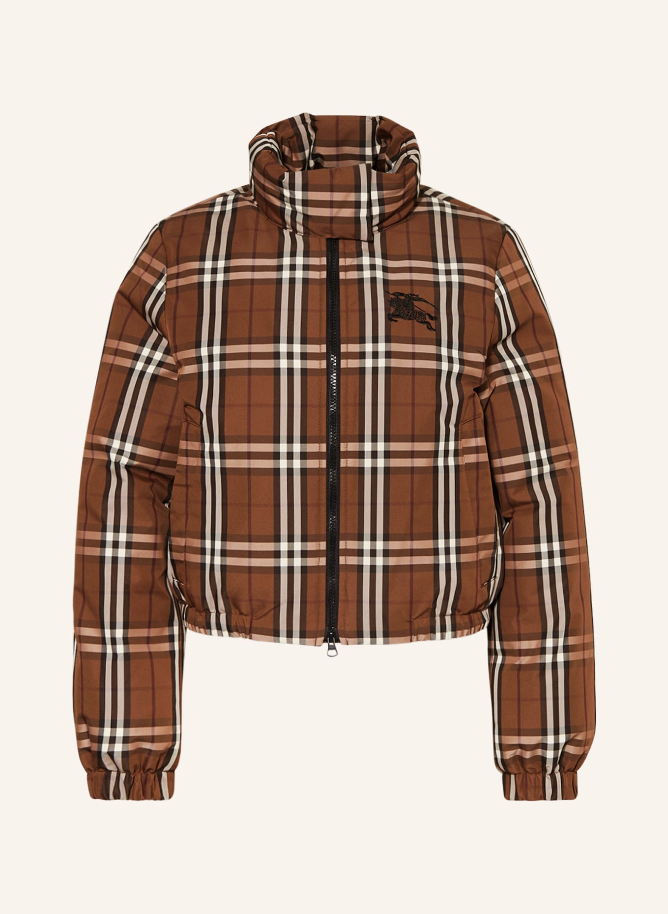 BURBERRY Quilted jacket EYPE, Color: BROWN/ CREAM (Image 1)