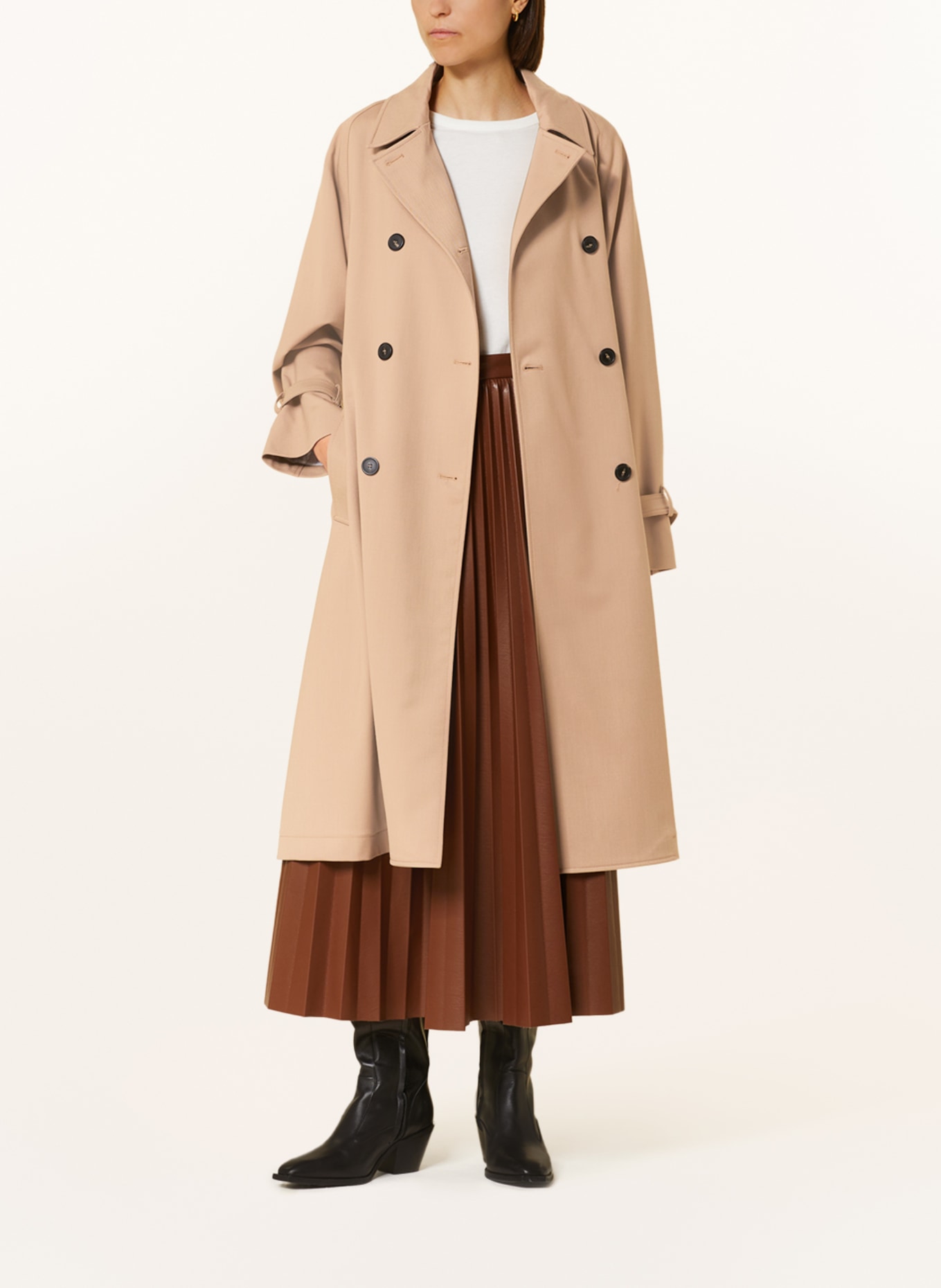 WEEKEND MaxMara Trench coat CANDIDA, Color: BEIGE (Image 2)