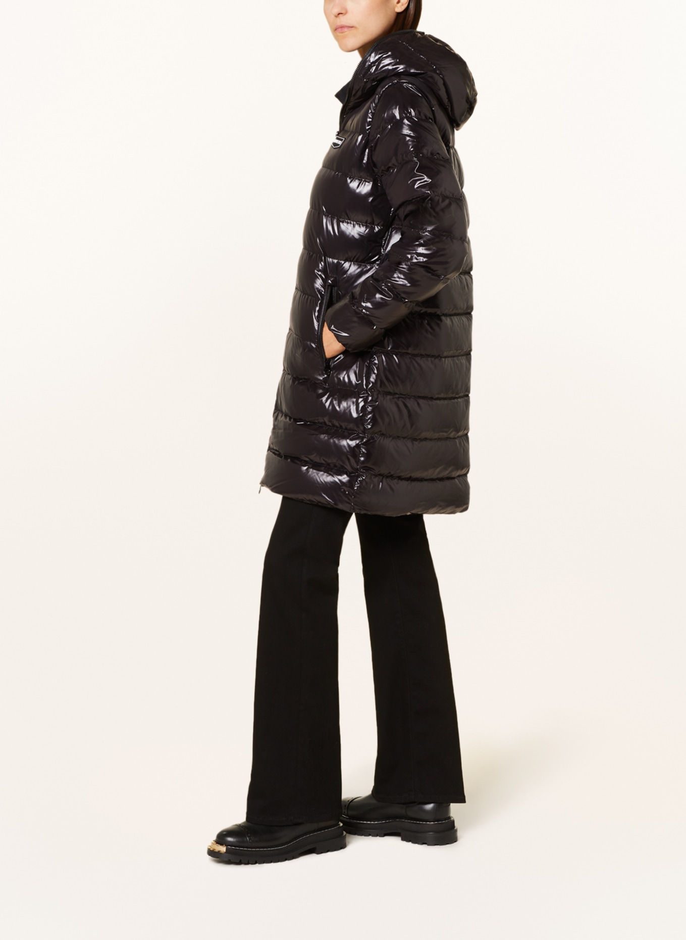 DUVETICA Down coat TYLDUE, Color: BLACK (Image 4)