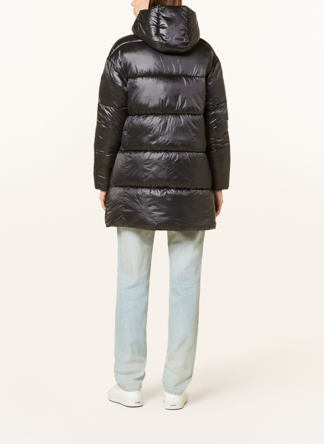 SAVE THE DUCK Quilted coat SIDA, Color: BLACK (Image 3)