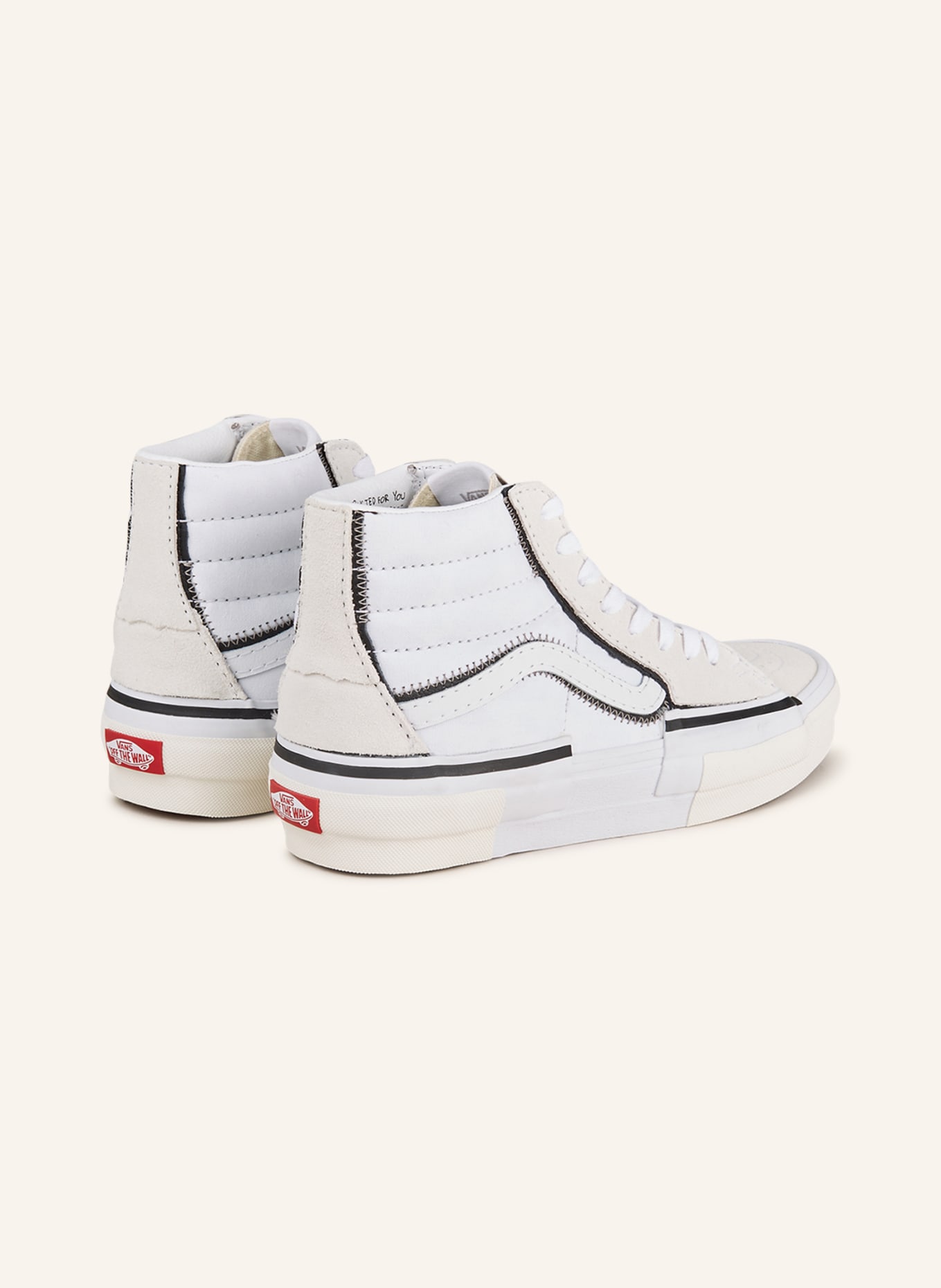VANS High-top sneakers SK8-HI RECONSTRUCT, Color: WHITE/ ECRU (Image 2)