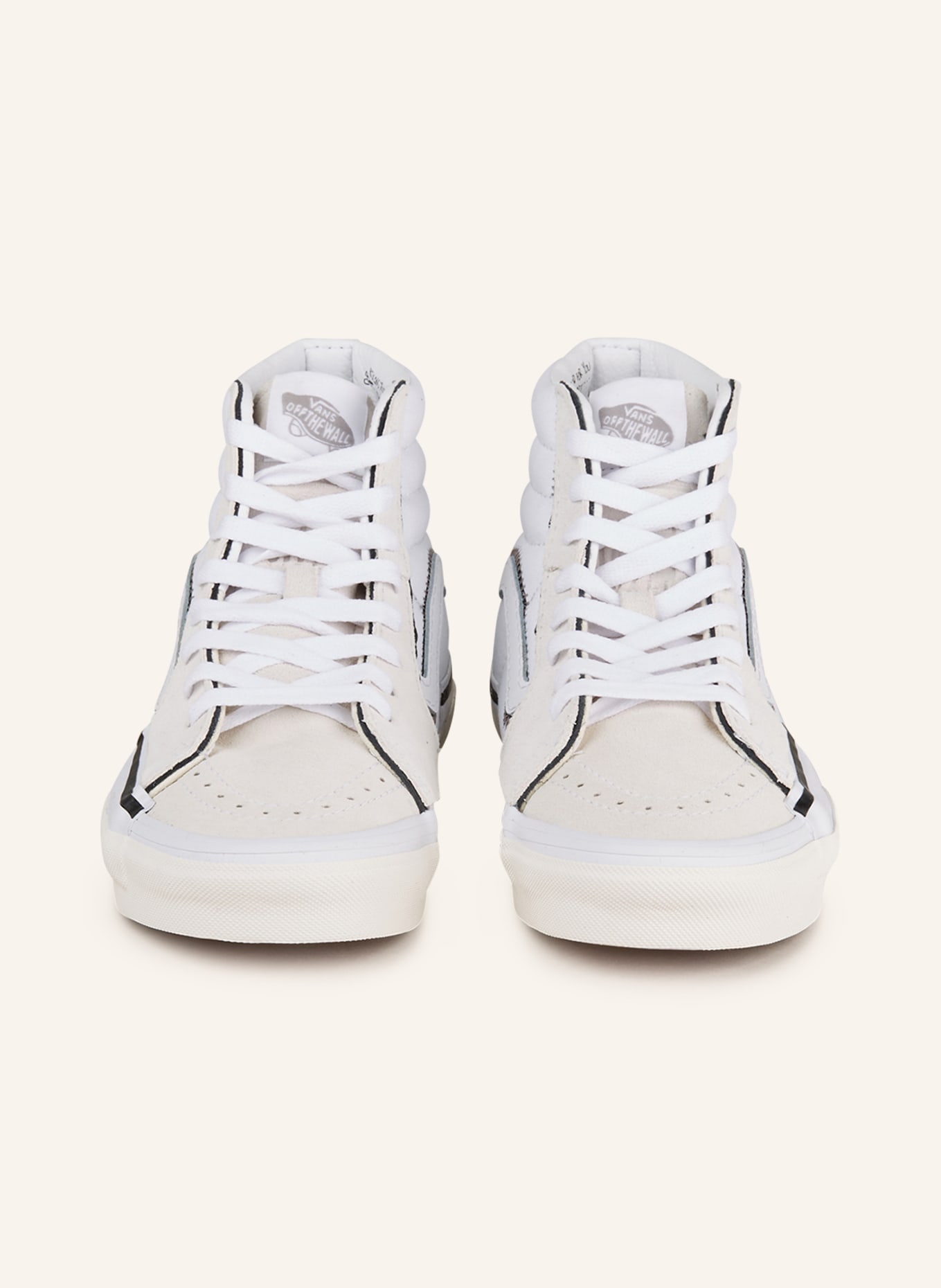 VANS High-top sneakers SK8-HI RECONSTRUCT, Color: WHITE/ ECRU (Image 3)