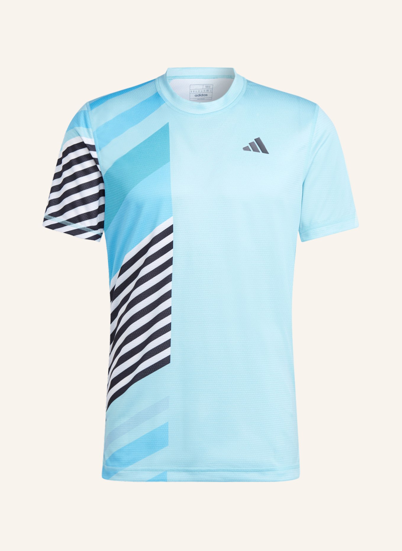 adidas T-Shirt HEAT.RDY FREELIFT PRO, Farbe: TÜRKIS/ HELLBLAU/ SCHWARZ (Bild 1)