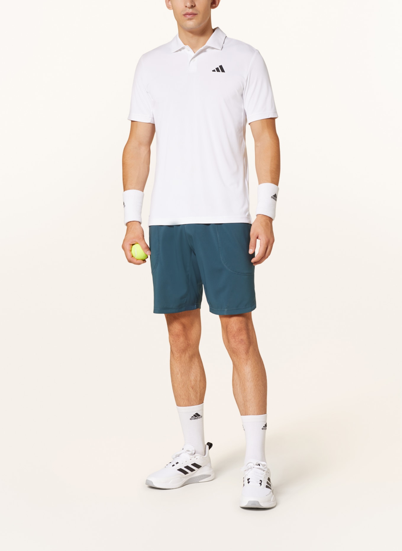 adidas Performance polo shirt CLUB, Color: WHITE (Image 2)