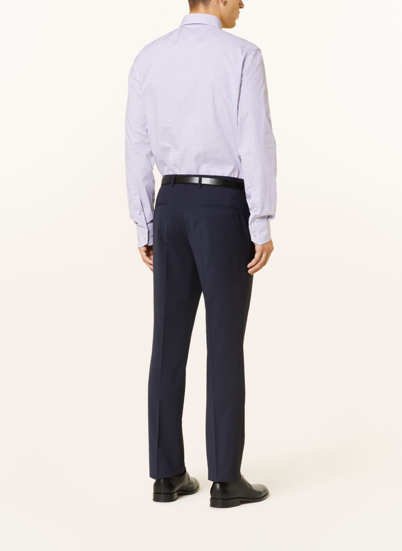 BOSS Shirt JOE Regular Fit, Color: LIGHT PURPLE/ WHITE (Image 3)
