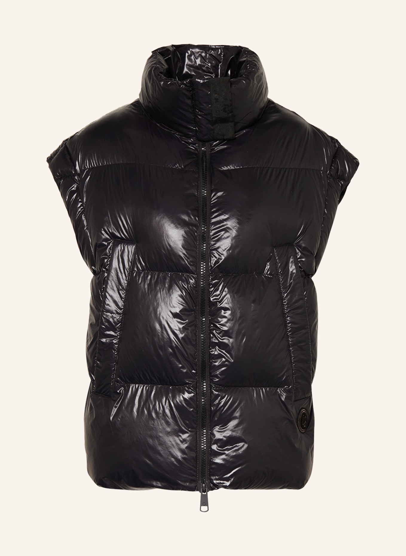 LIEBLINGSSTÜCK Quilted vest, Color: BLACK (Image 1)