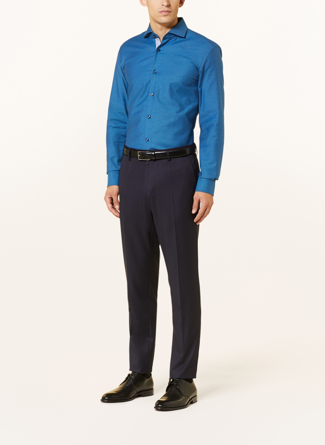 BOSS Shirt HANK slim fit, Color: BLUE (Image 2)
