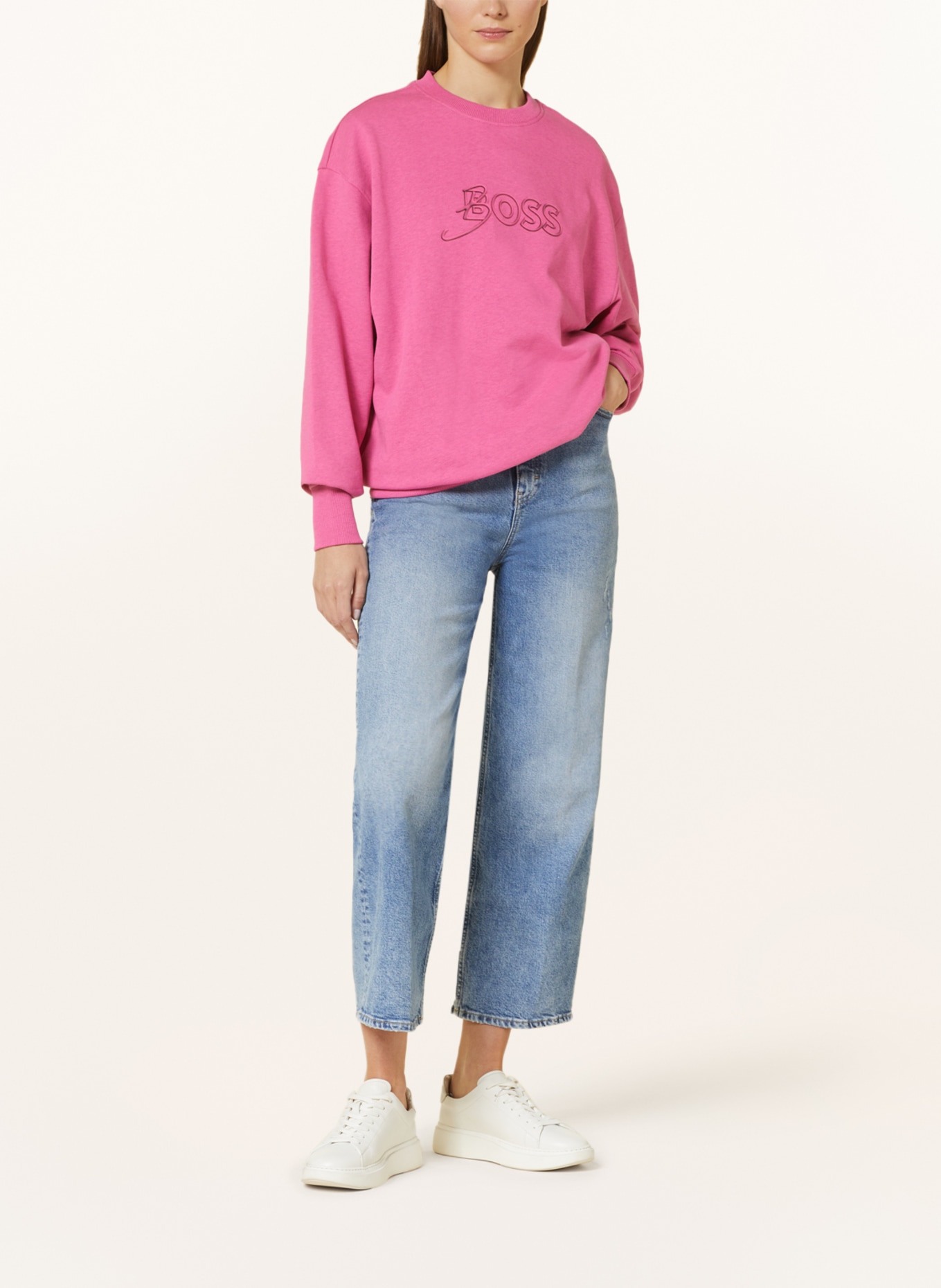 BOSS Sweatshirt ETEIA, Color: PINK (Image 2)