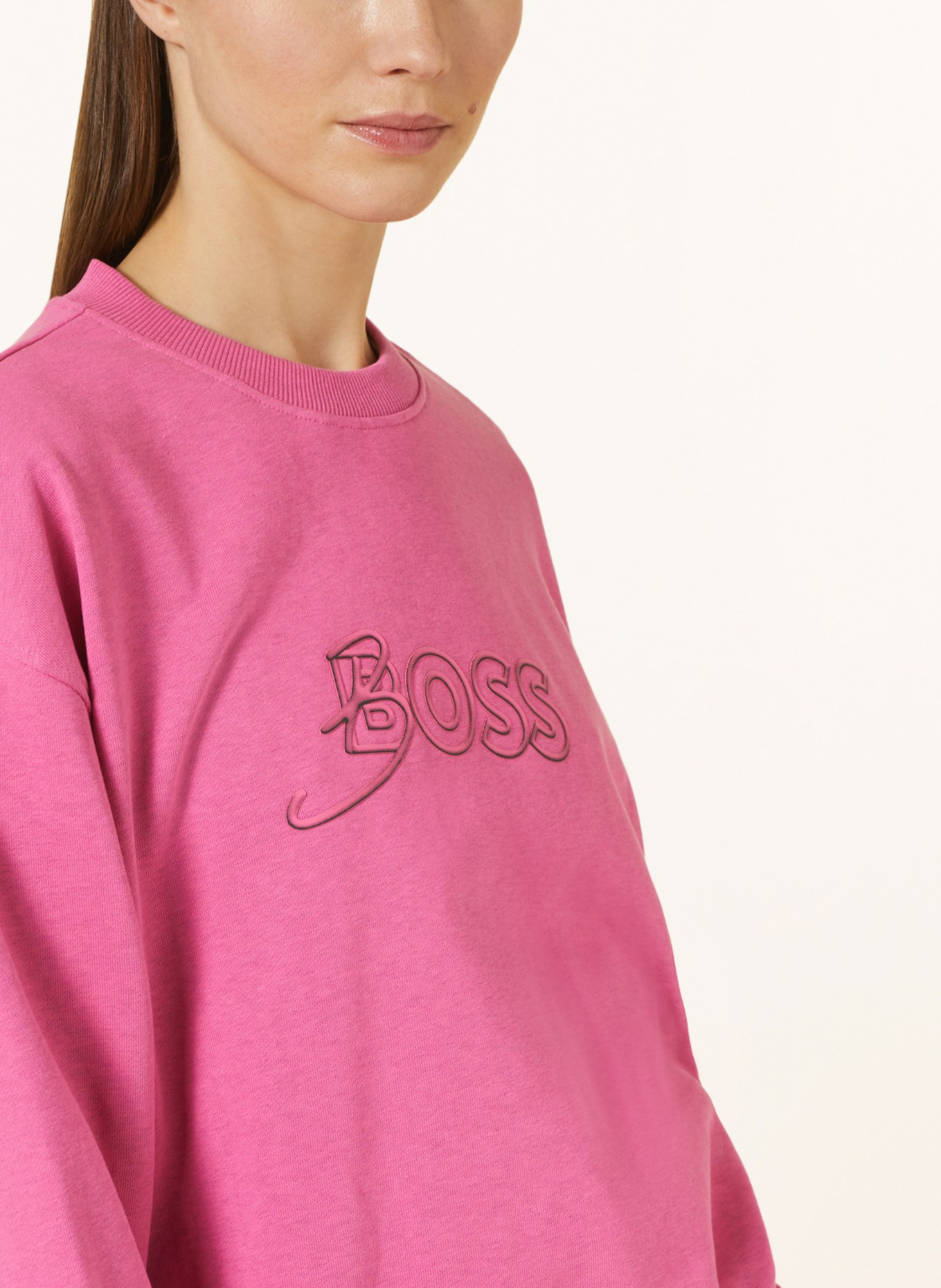 BOSS Sweatshirt ETEIA, Color: PINK (Image 4)