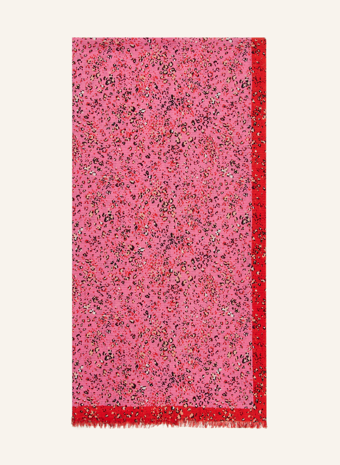 BOSS Scarf LURLENE, Color: PINK/ RED (Image 1)