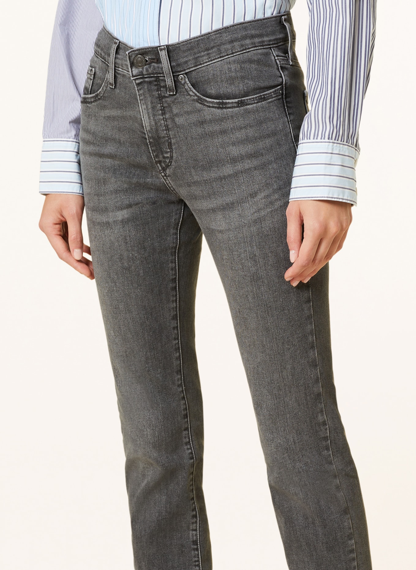 Levi's® Straight Jeans 314, Farbe: 87 Blacks (Bild 5)