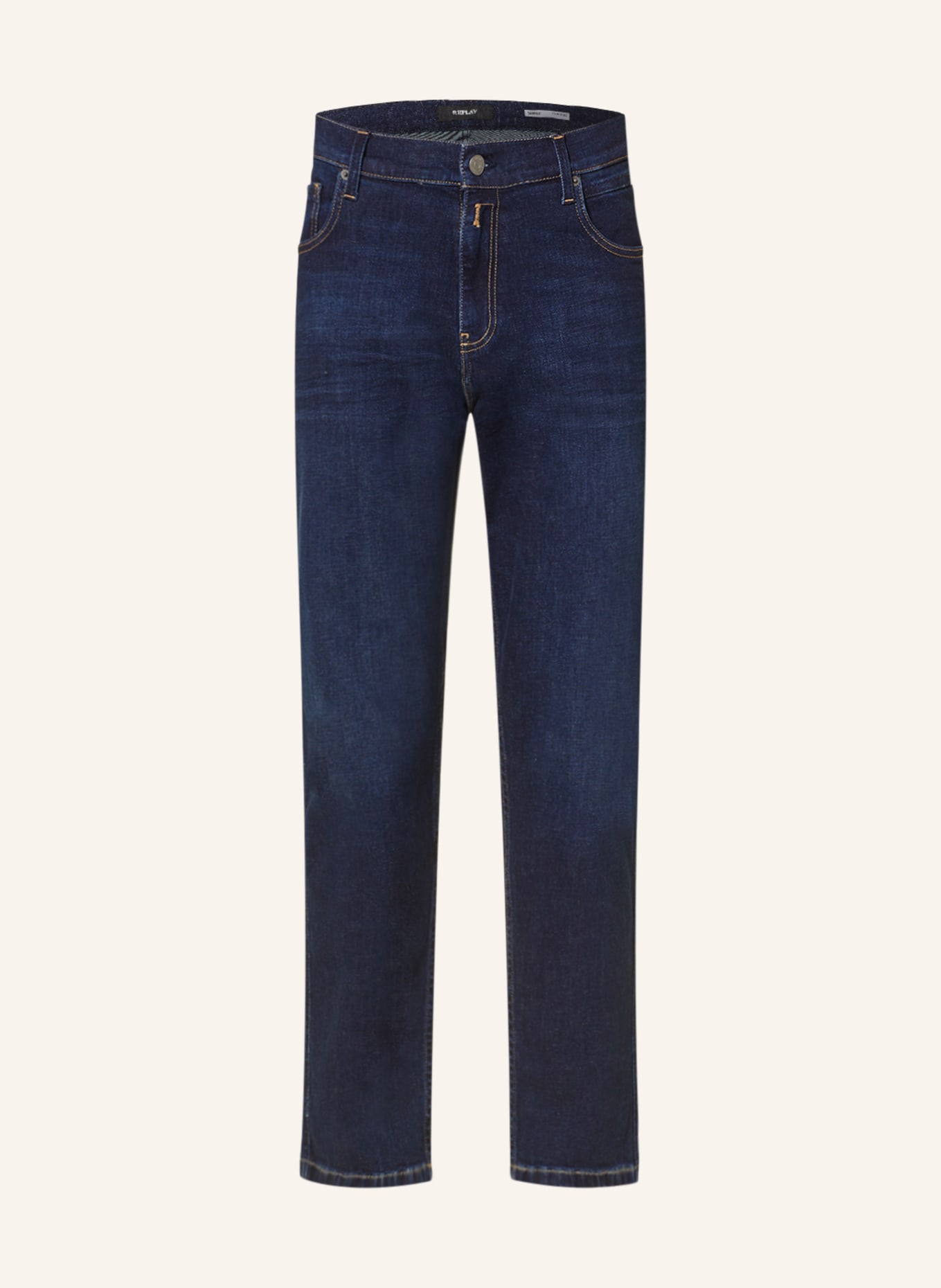 REPLAY Jeans SANDOT Relaxed Tapered, Farbe: 007 DARK BLUE (Bild 1)