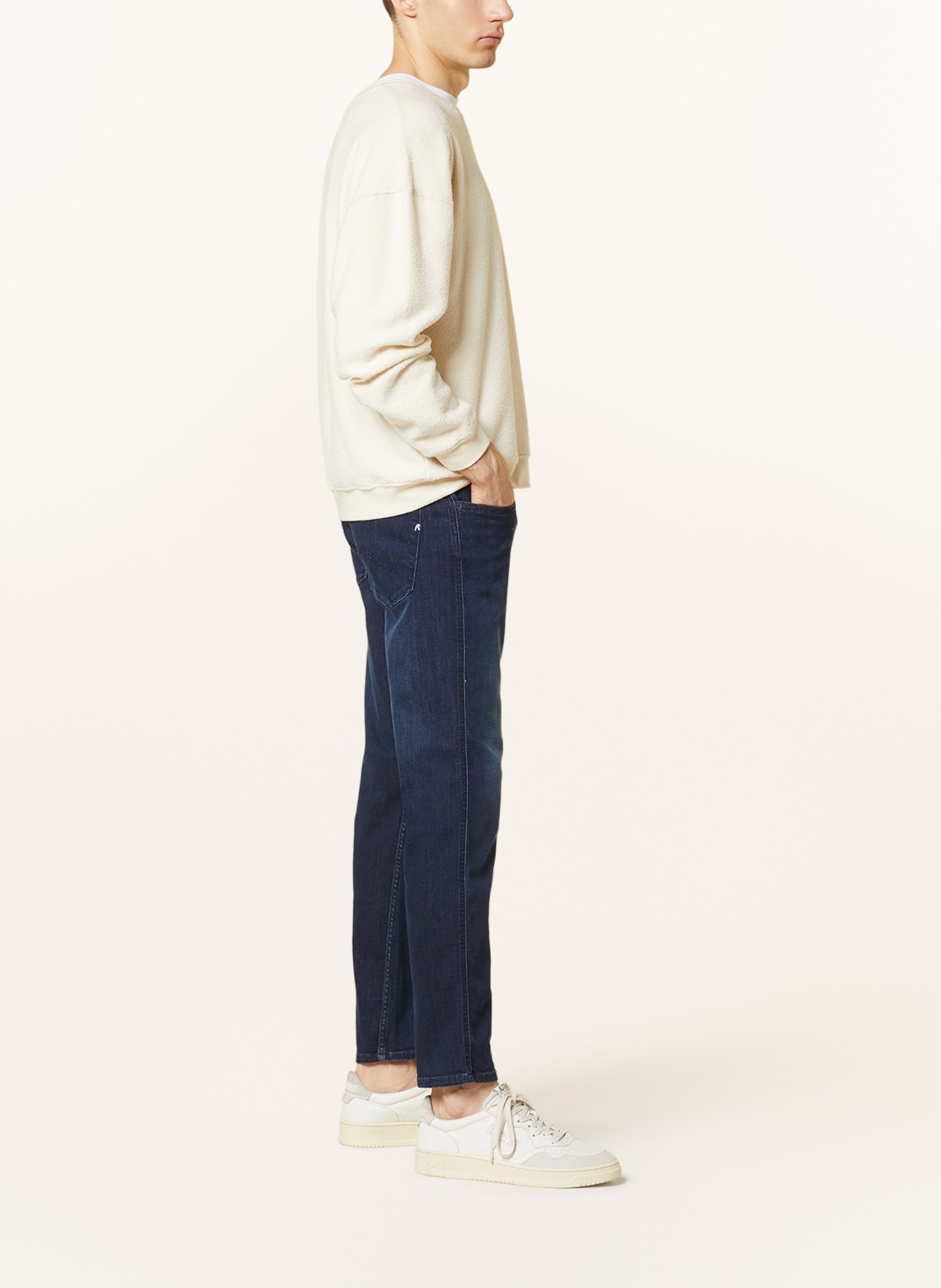 REPLAY Jeans ANBASS Slim Fit, Farbe: 007 DARK BLUE (Bild 4)