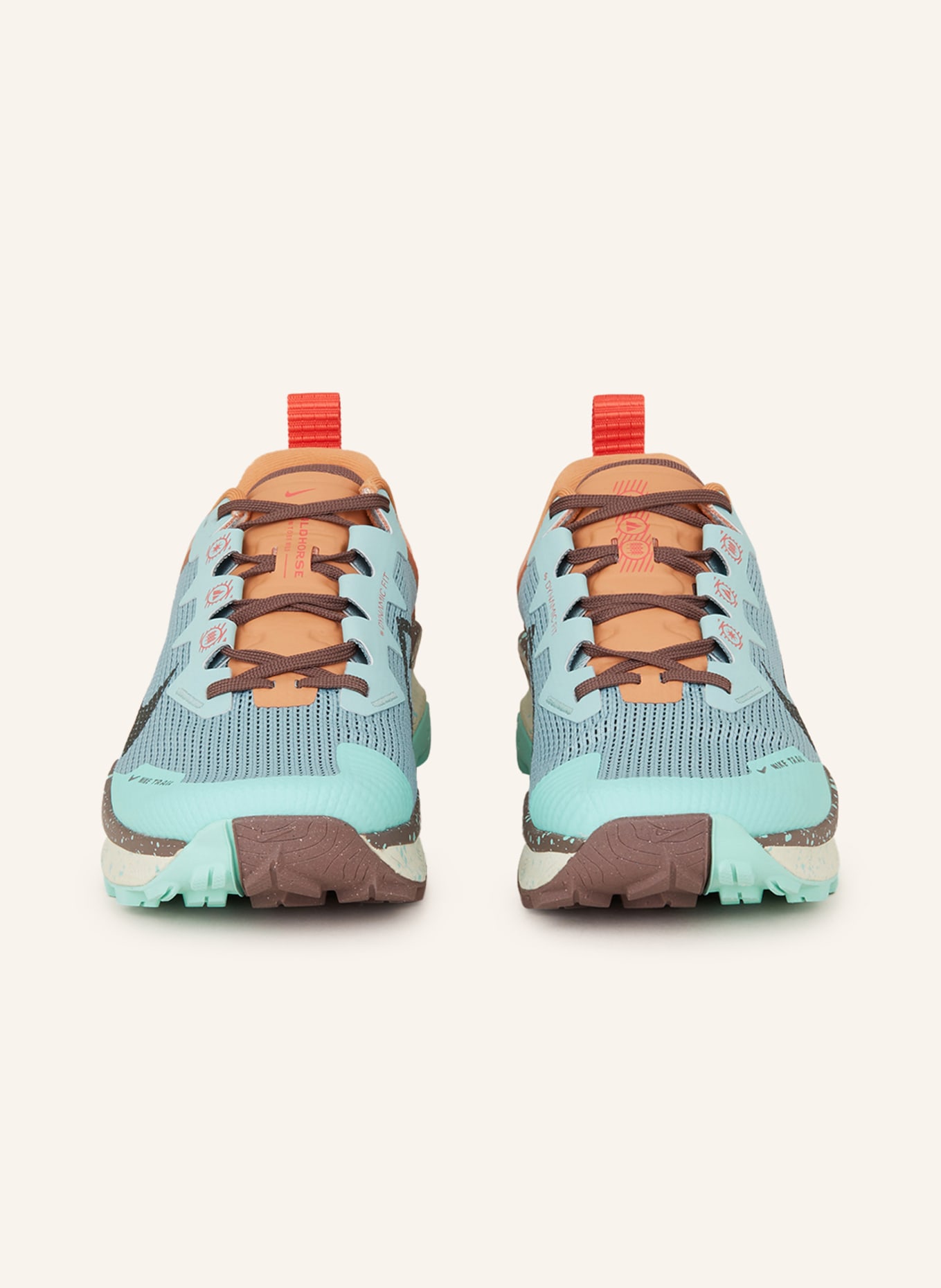 Nike Trailrunning-Schuhe WILDHORSE 8, Farbe: TÜRKIS/ GRAU/ LACHS (Bild 3)