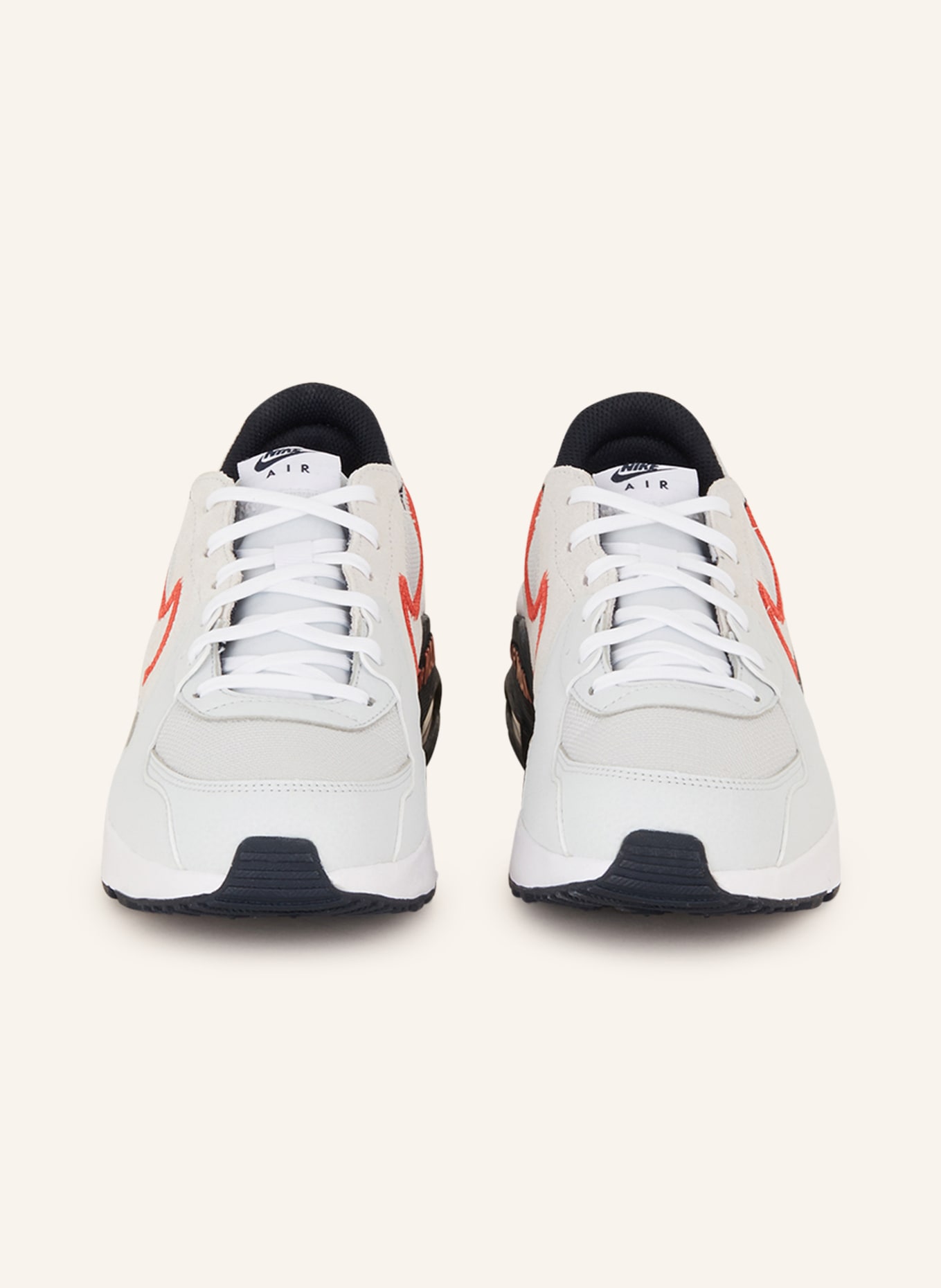 Nike Sneakers AIR MAX EXCEE, Color: LIGHT GRAY/ RED (Image 3)