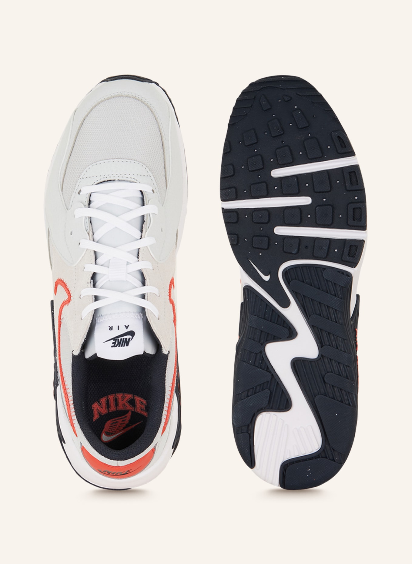 Nike Sneaker AIR MAX EXCEE, Farbe: HELLGRAU/ ROT (Bild 5)