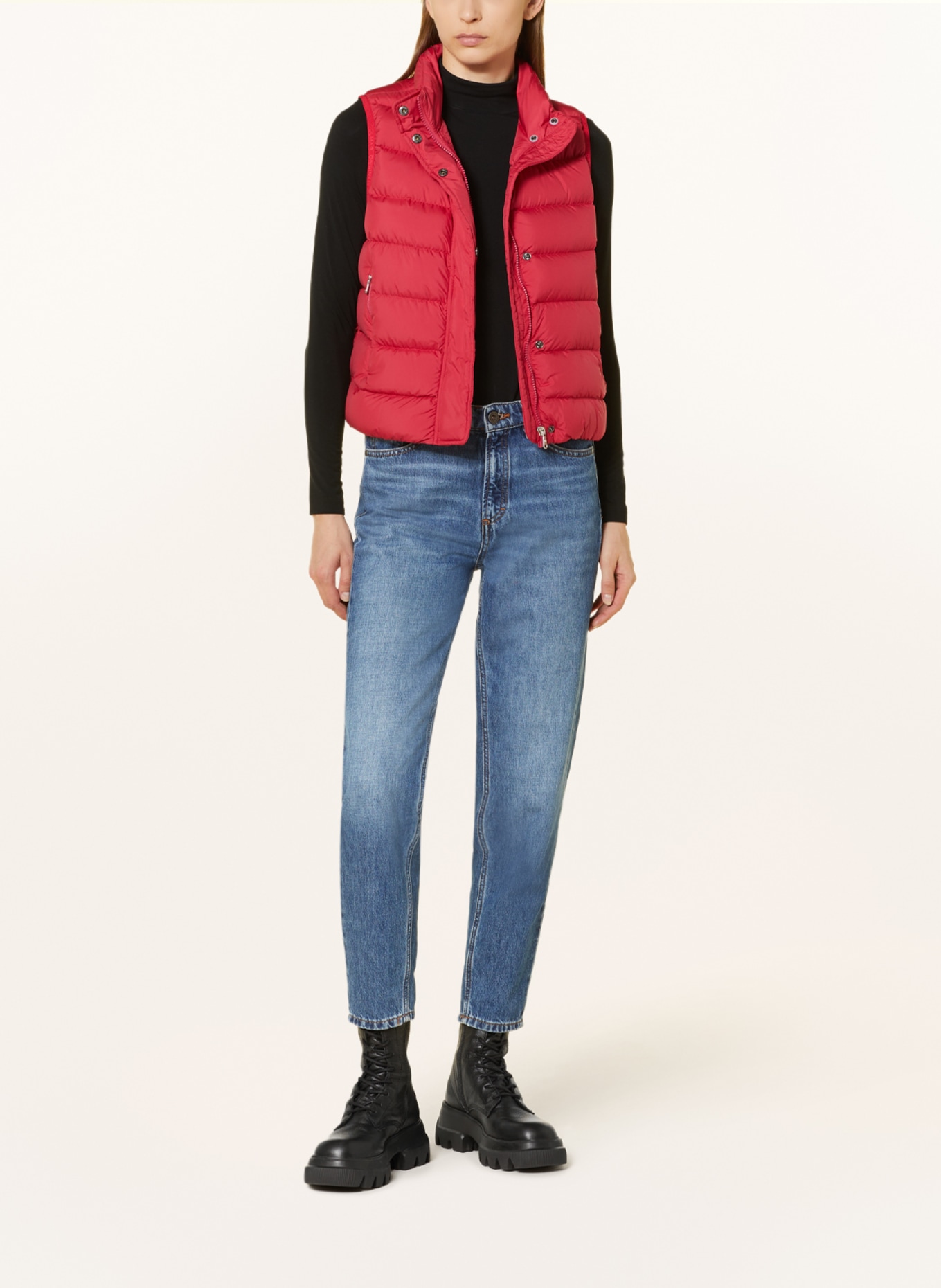 COLMAR Down vest, Color: RED (Image 2)