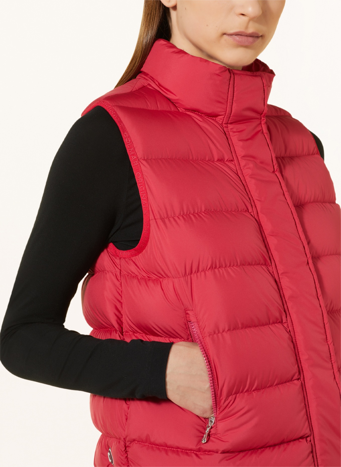 COLMAR Down vest, Color: RED (Image 4)