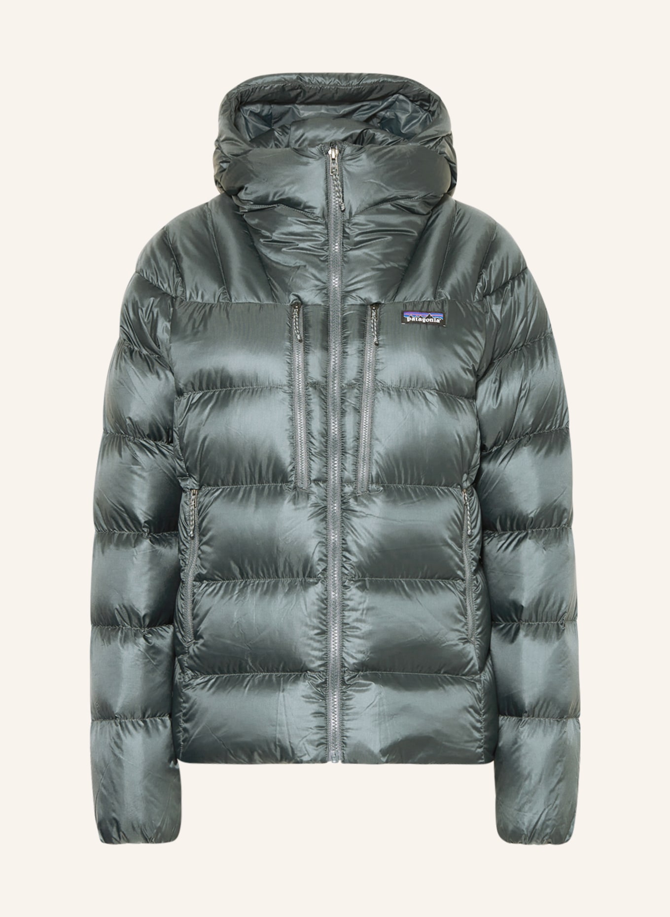 patagonia Down jacket FITZ ROY, Color: GREEN (Image 1)