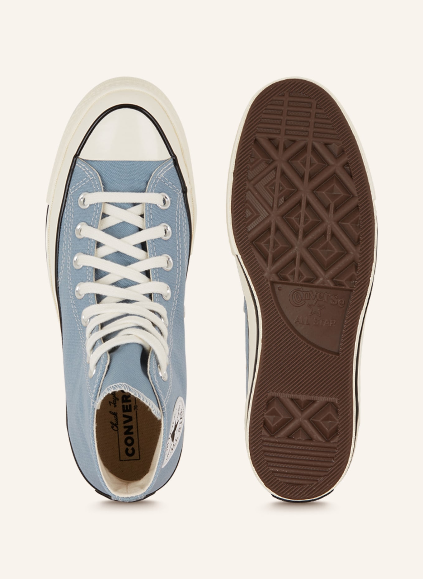 CONVERSE High-top sneakers CHUCK 70 FALL TONE, Color: LIGHT BLUE (Image 5)